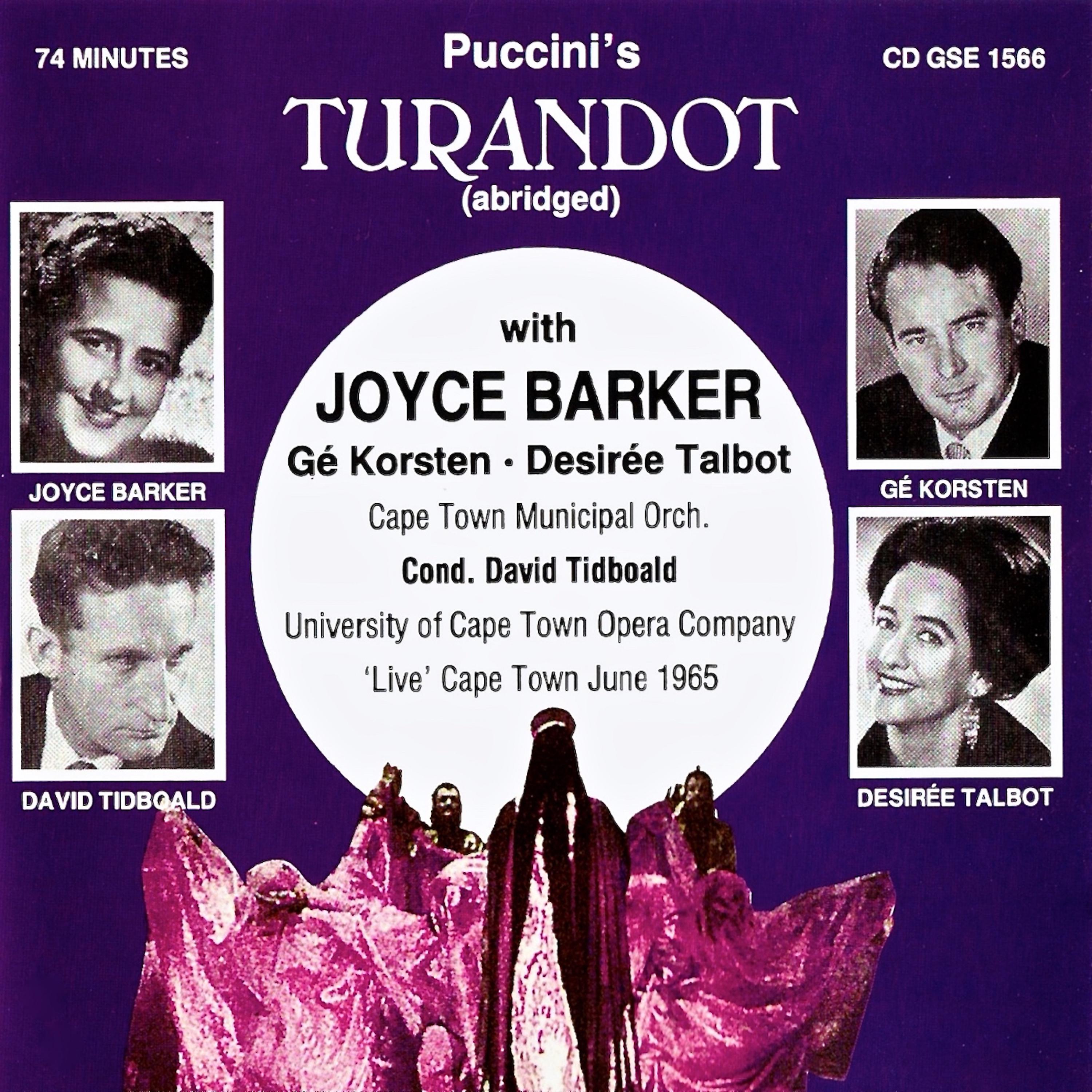 Постер альбома Turandot