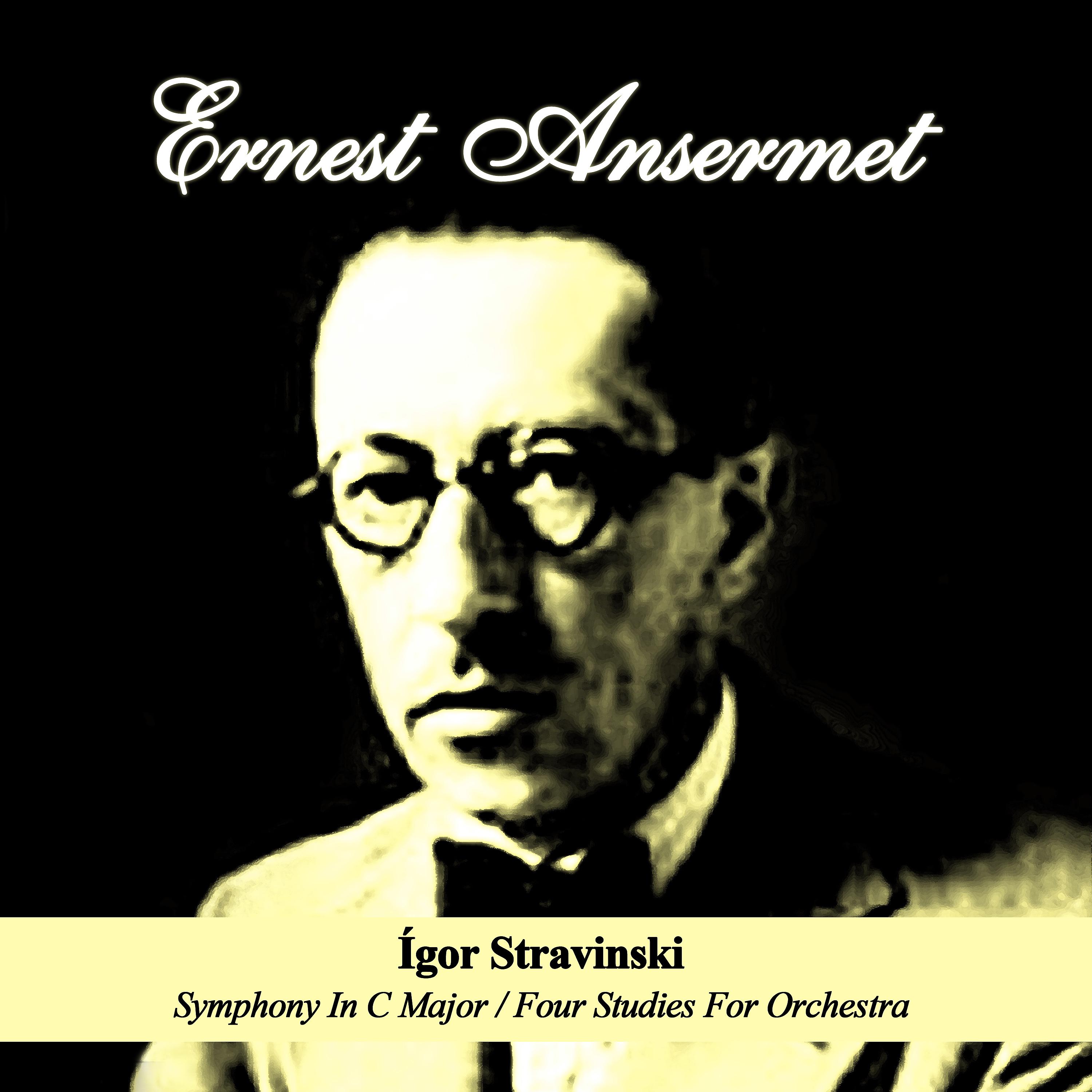 Постер альбома Ígor Stravinski: Symphony In C Major / Four Studies For Orchestra