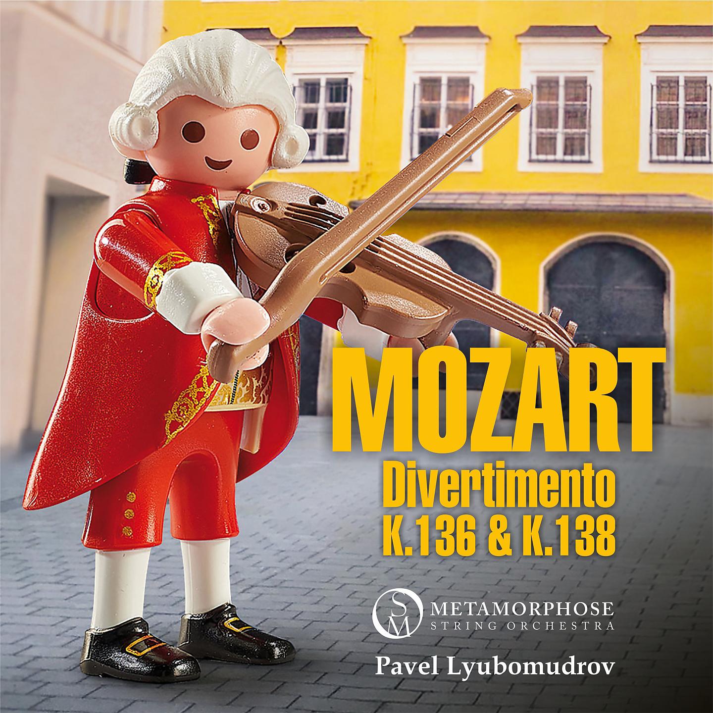Постер альбома Mozart: Divertimento K. 136 & K. 138 "Salzburg Symphonies"