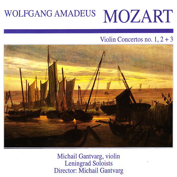 Постер альбома Wolfgang Amedeus Mozart: Violin Concerto No. 1, 2 + 3