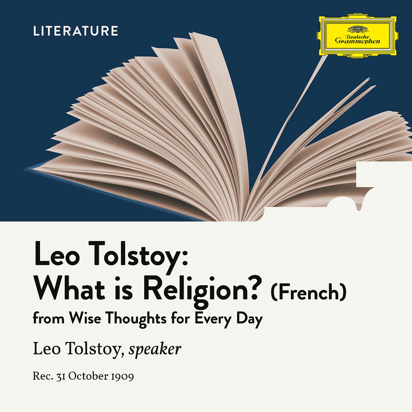 Постер альбома Tolstoy: What Is Religion?