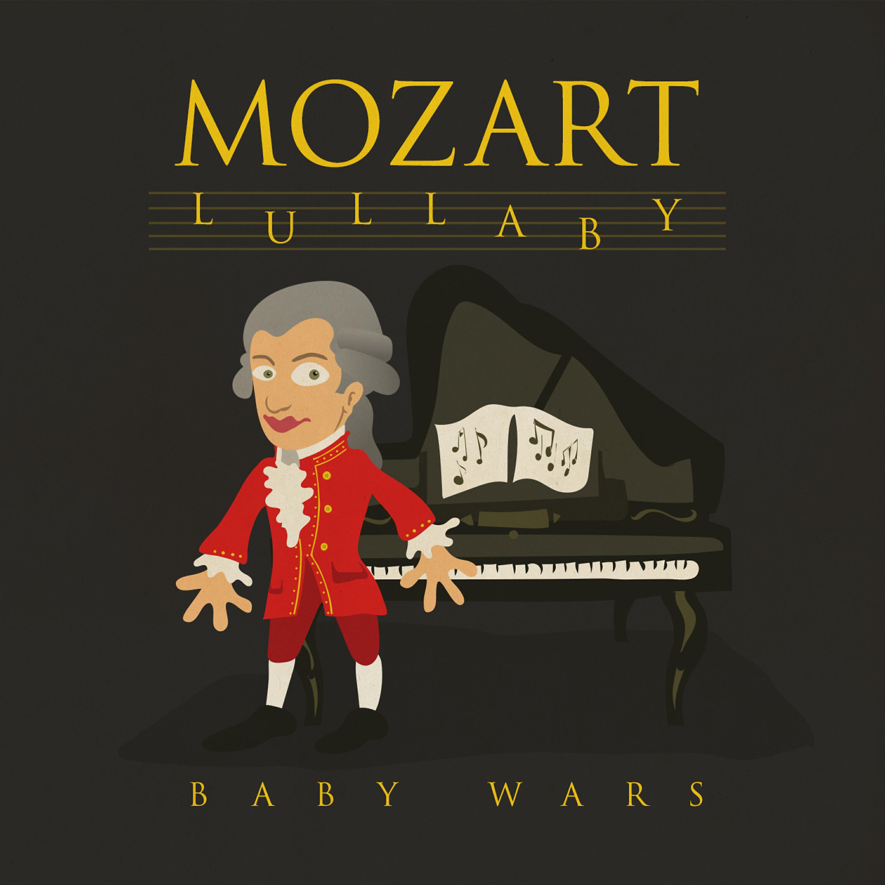 Baby Wars - Piano Sonata No. 12 in F Major, K332, Mov. 3, Allegro Assai (Lullaby Version)