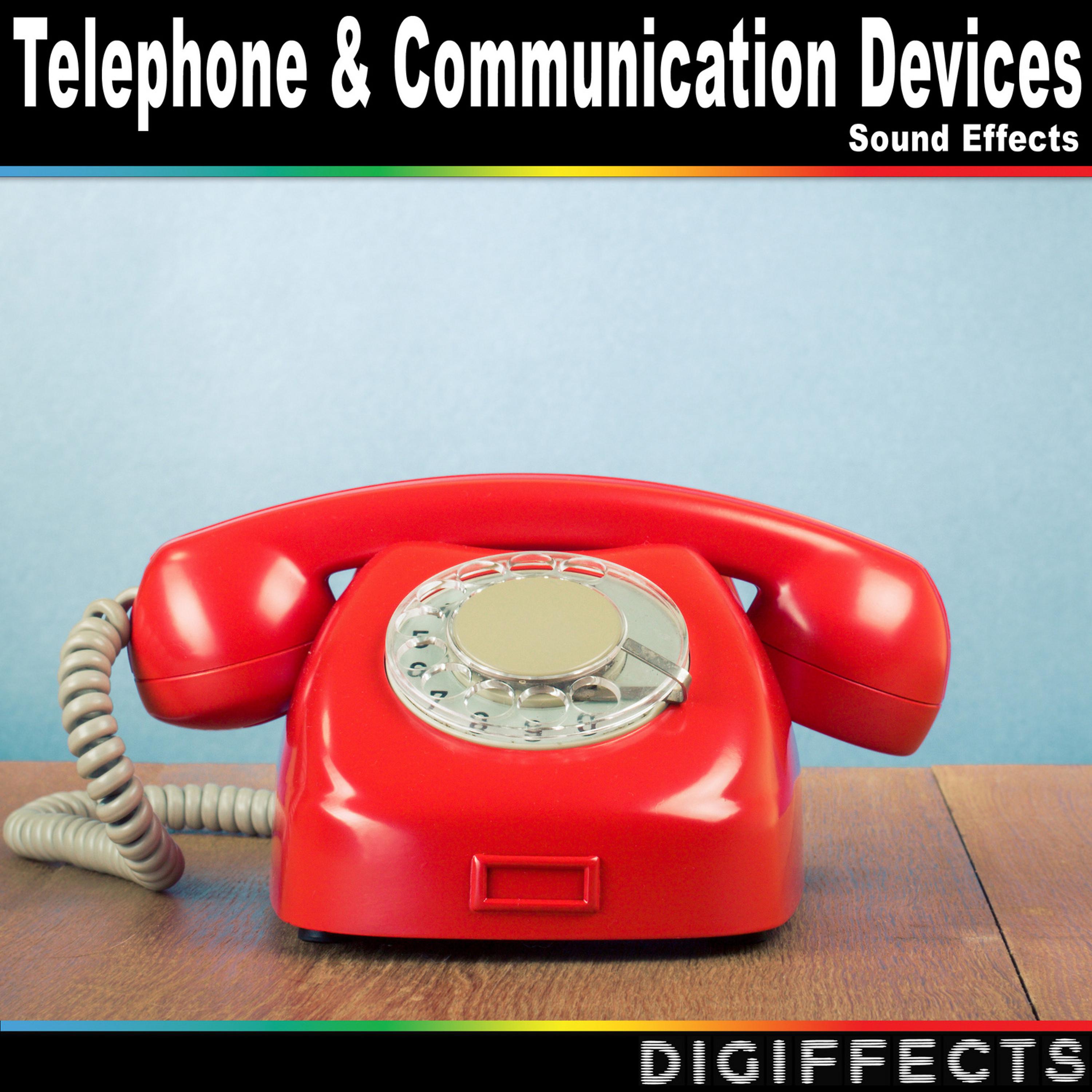 Digiffects Sound Effects Library - Cordless Portable Telephone Busy Signal