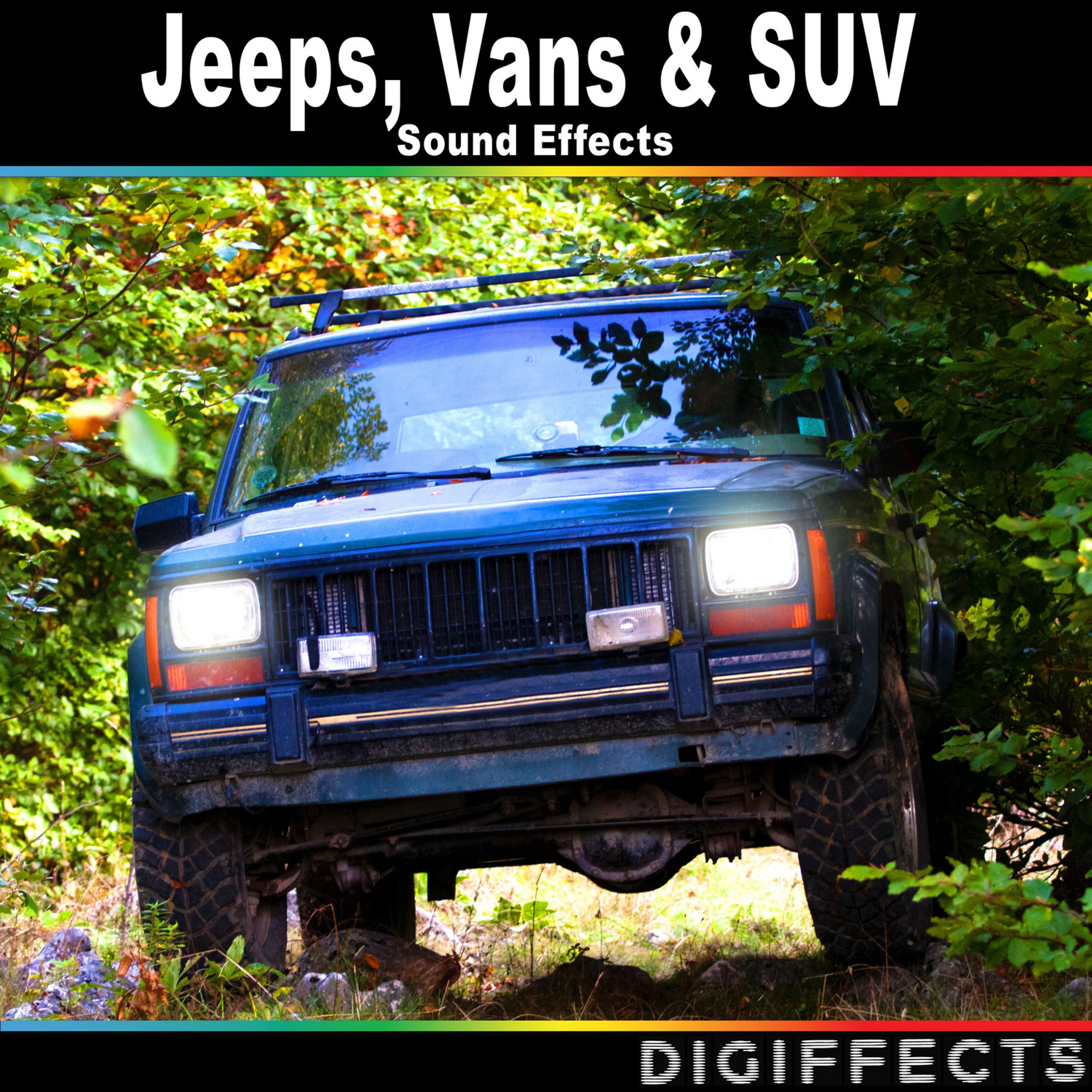 Digiffects Sound Effects Library - Toyota Jeep Reversing and Passing