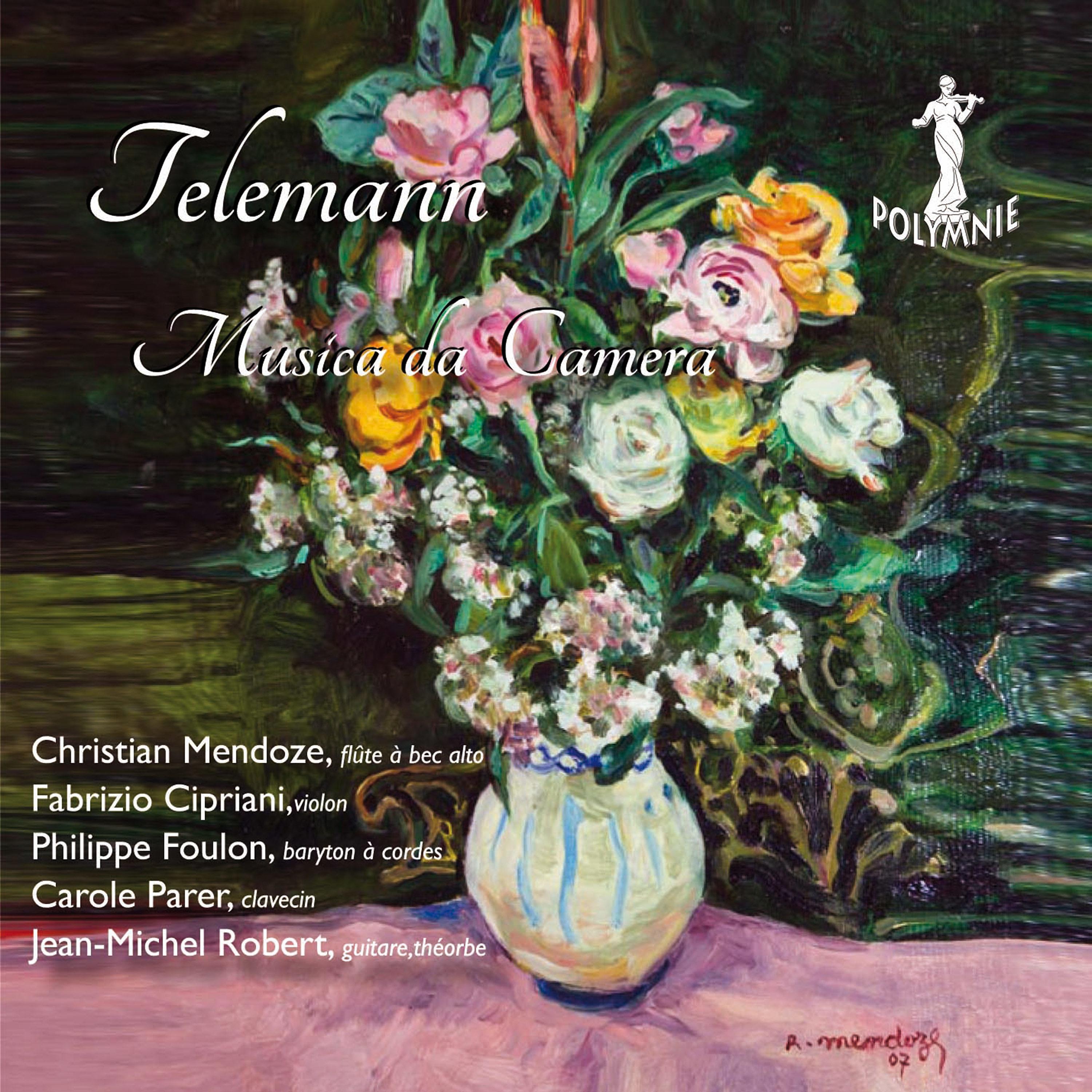 Постер альбома G.P. Telemann: Musica da Camera