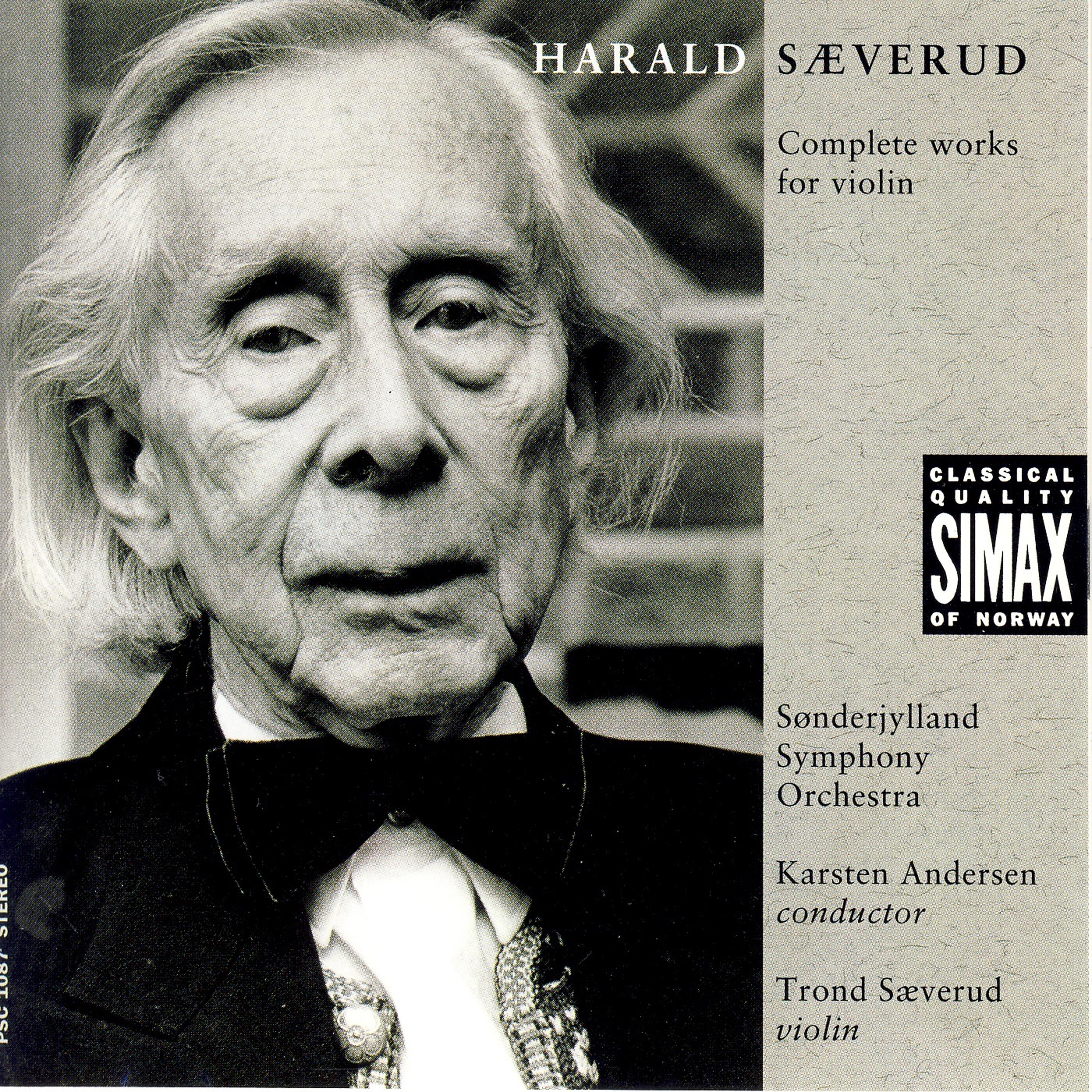 Постер альбома Harald Saeverud - Complete Works for Violin