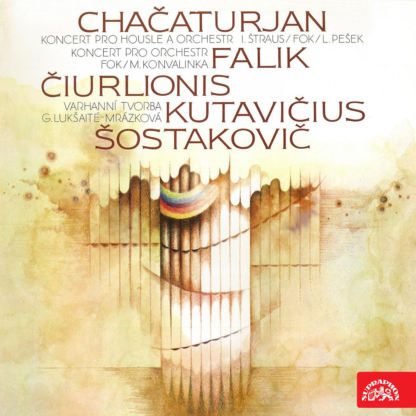 Постер альбома Khachaturian, Falik, Shostakovich, Čiurlionis, Kutavičius: Works for Violin and Orchestra