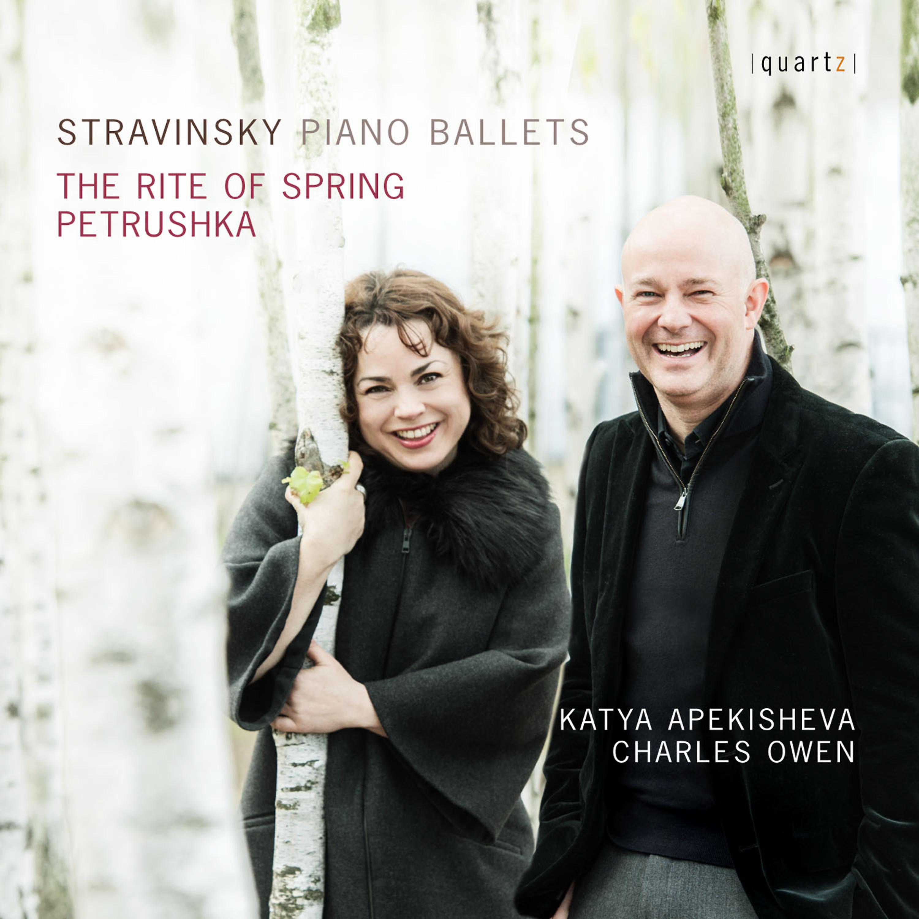 Постер альбома Stravinsky: Piano Ballets - Petrushka & The Rite of Spring