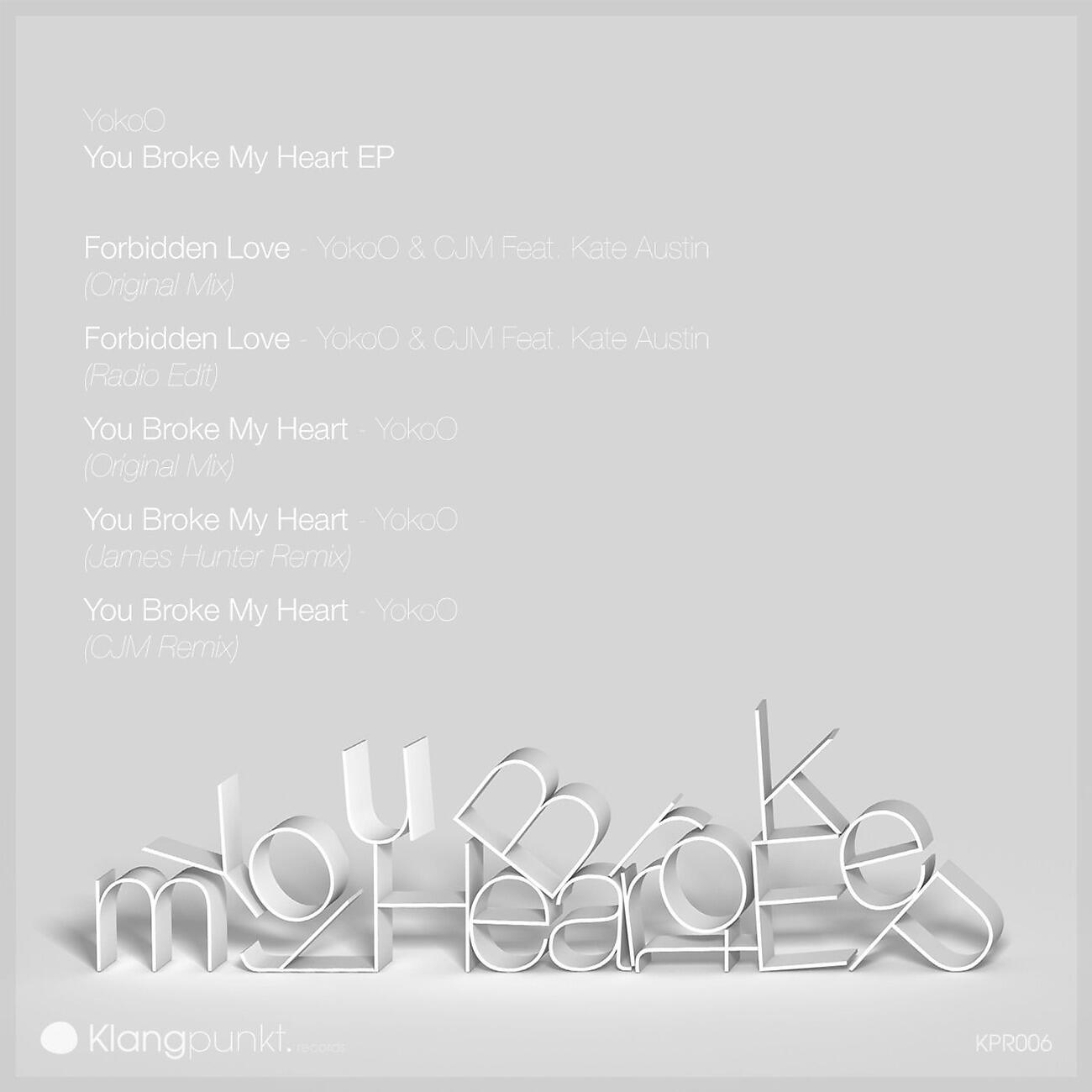 YokoO - You Broke My Heart (CJM Remix)