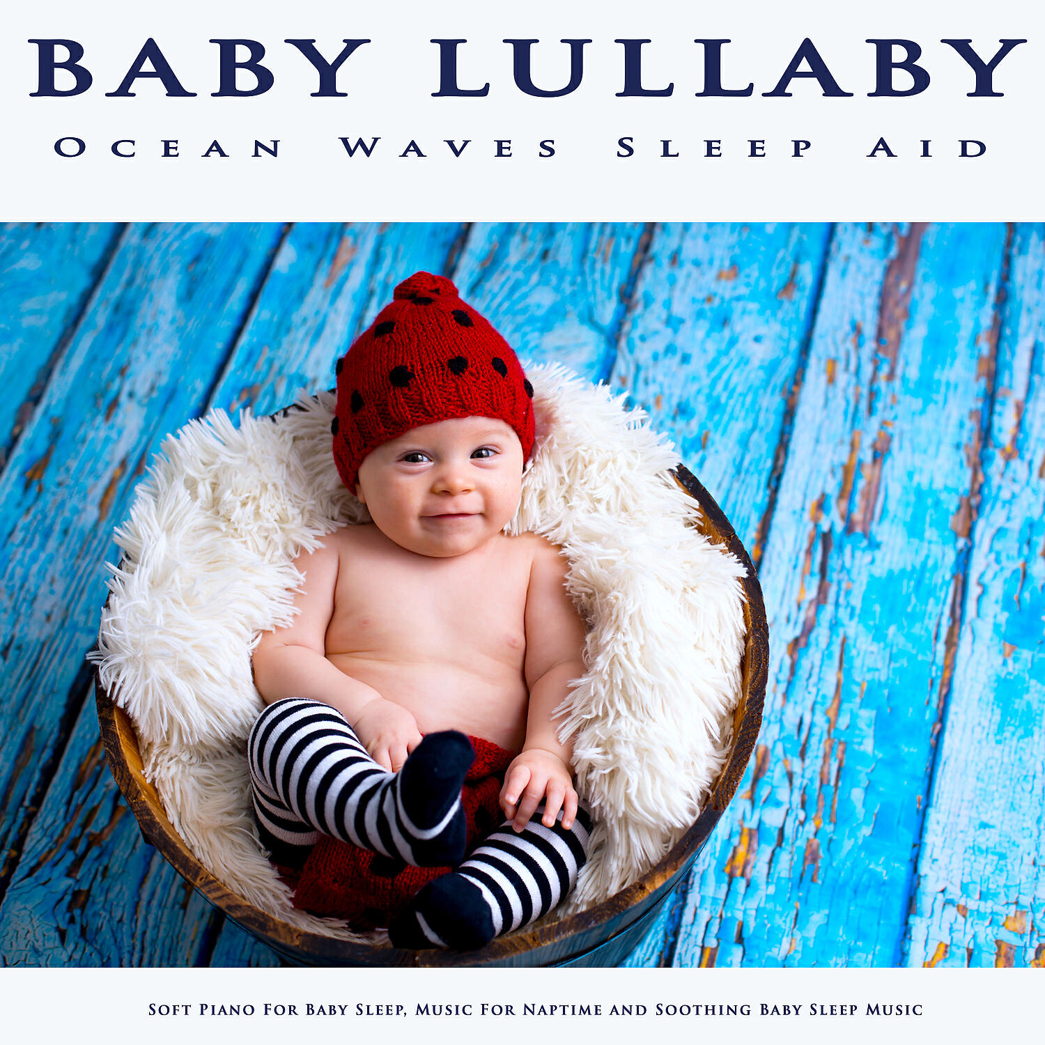 Baby Lullaby - Ocean Waves and Calm Piano For Baby Bedtime