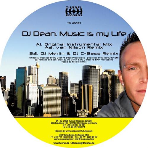 DJ Dean - Music Is My Life (DJ Merlin & DJ C-Bass Remix)