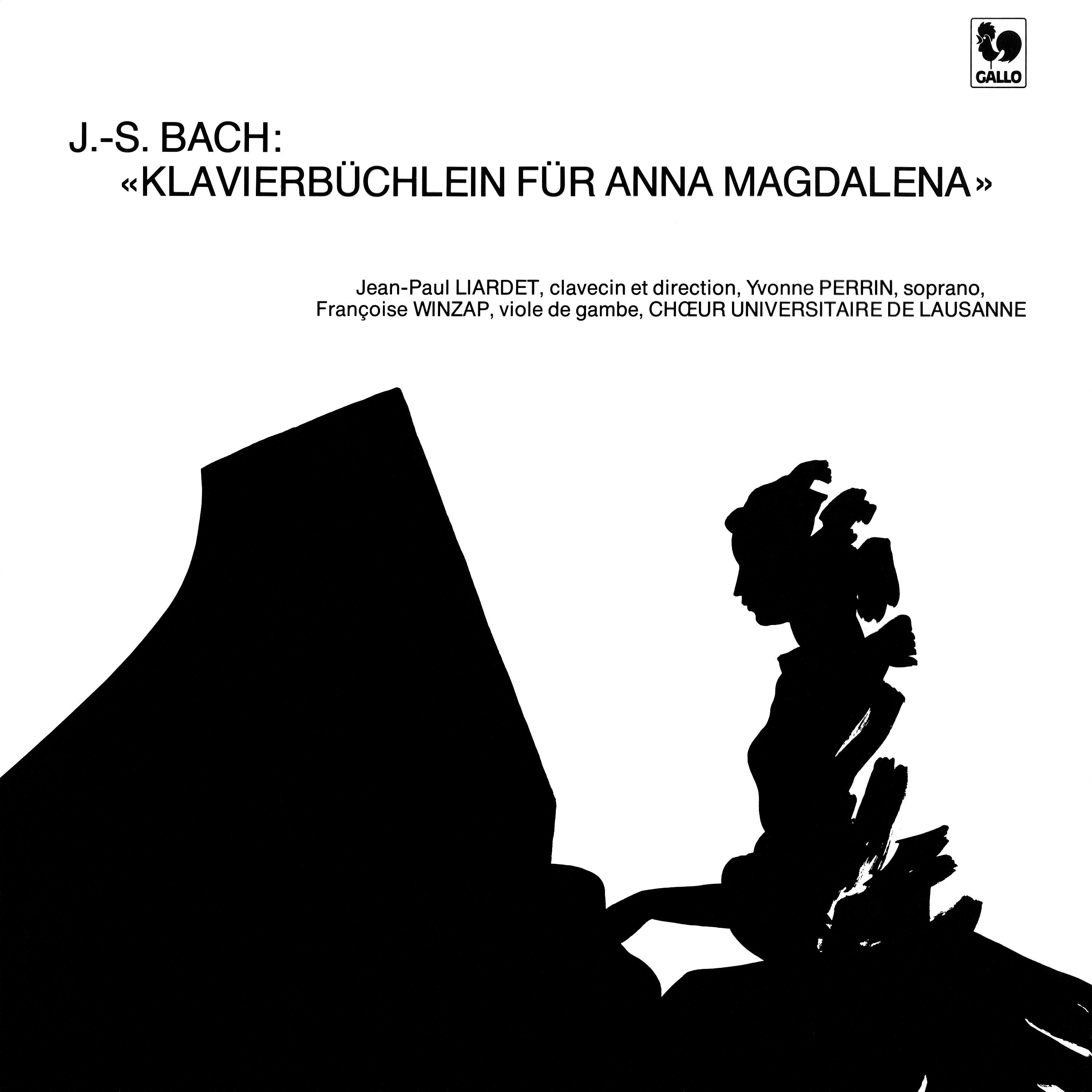 Jean-Paul Liardet - Menuet in G Major, BWV Anh. 114