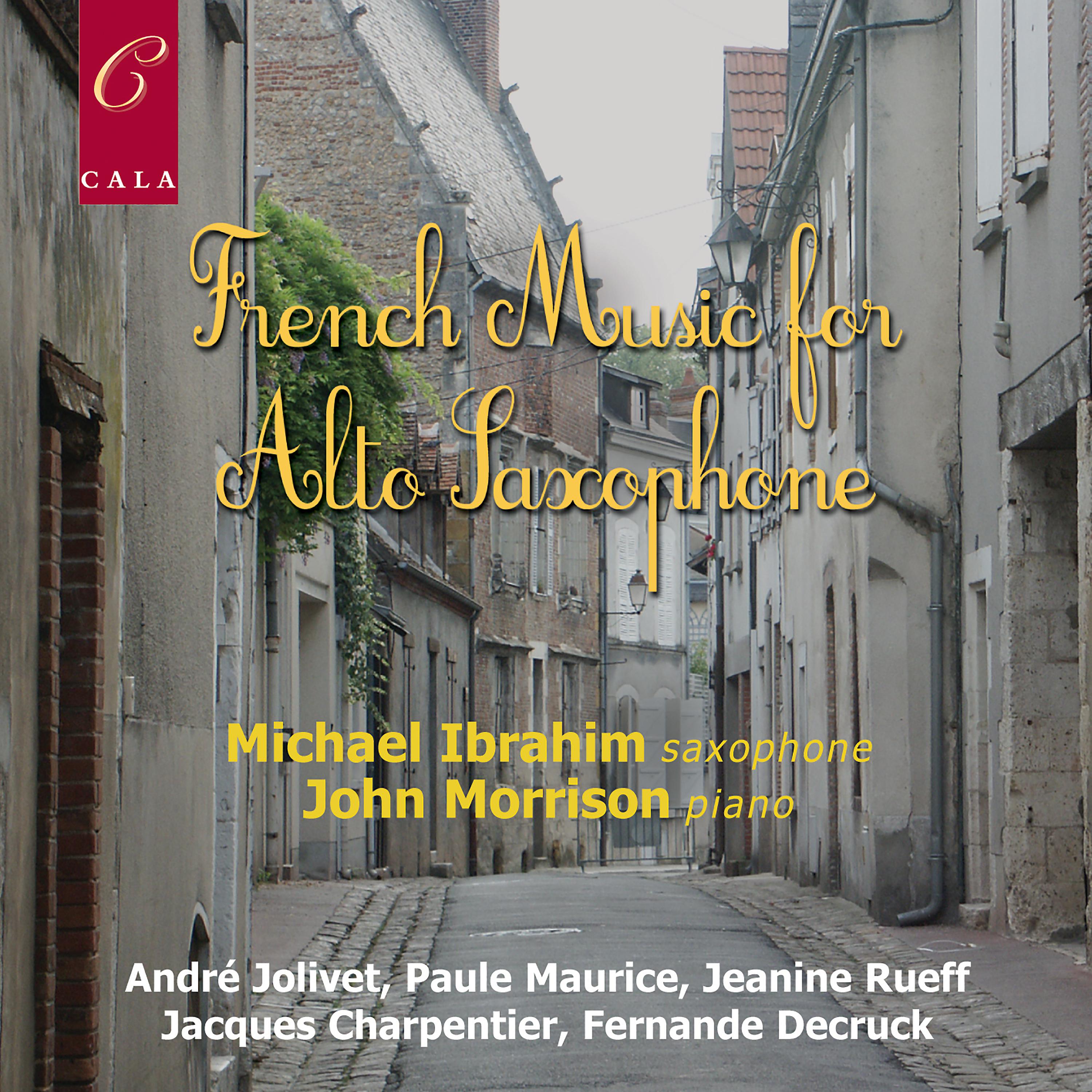 Постер альбома French Music for Alto Saxophone