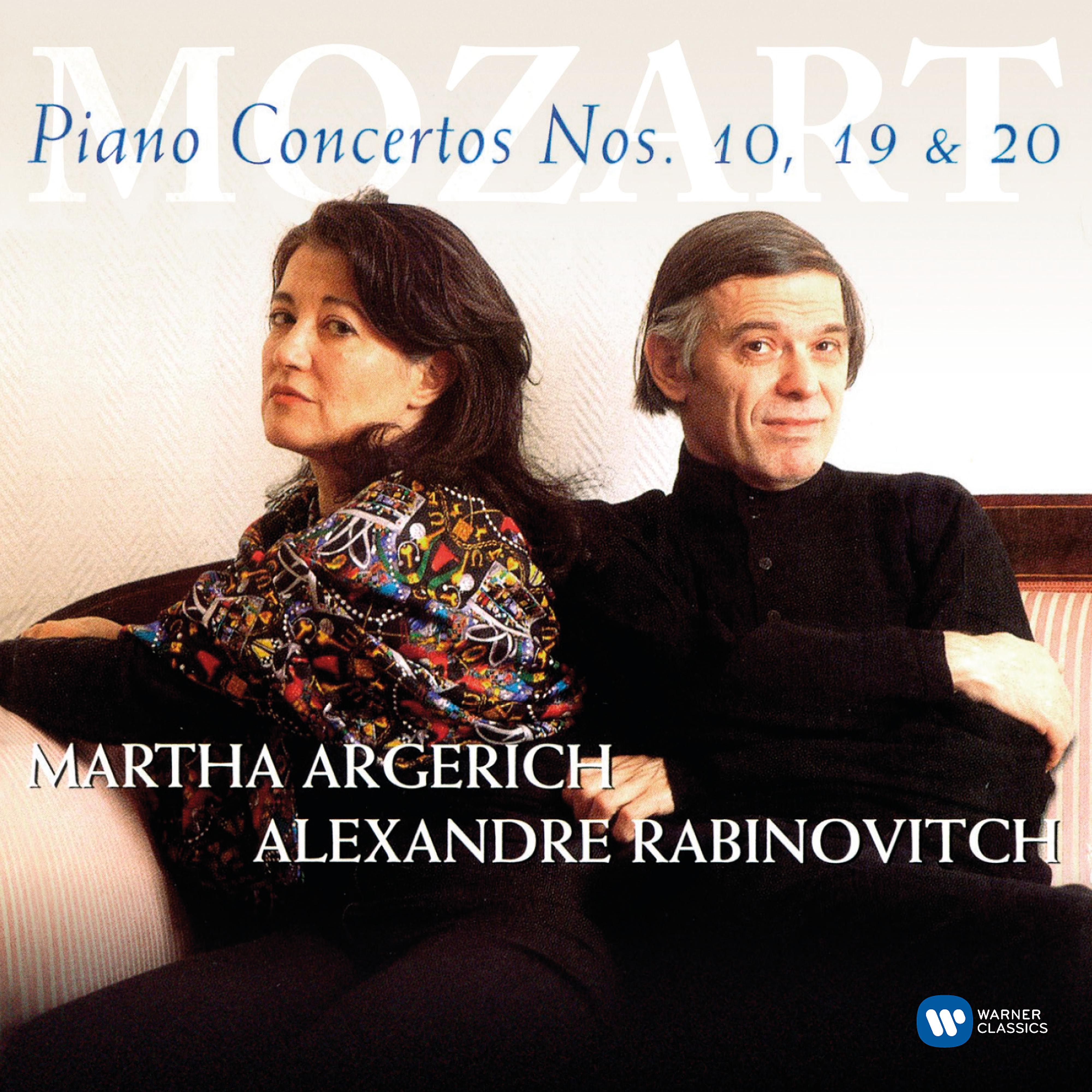 Постер альбома Mozart: Pianos Concertos Nos 10, 19 & 20