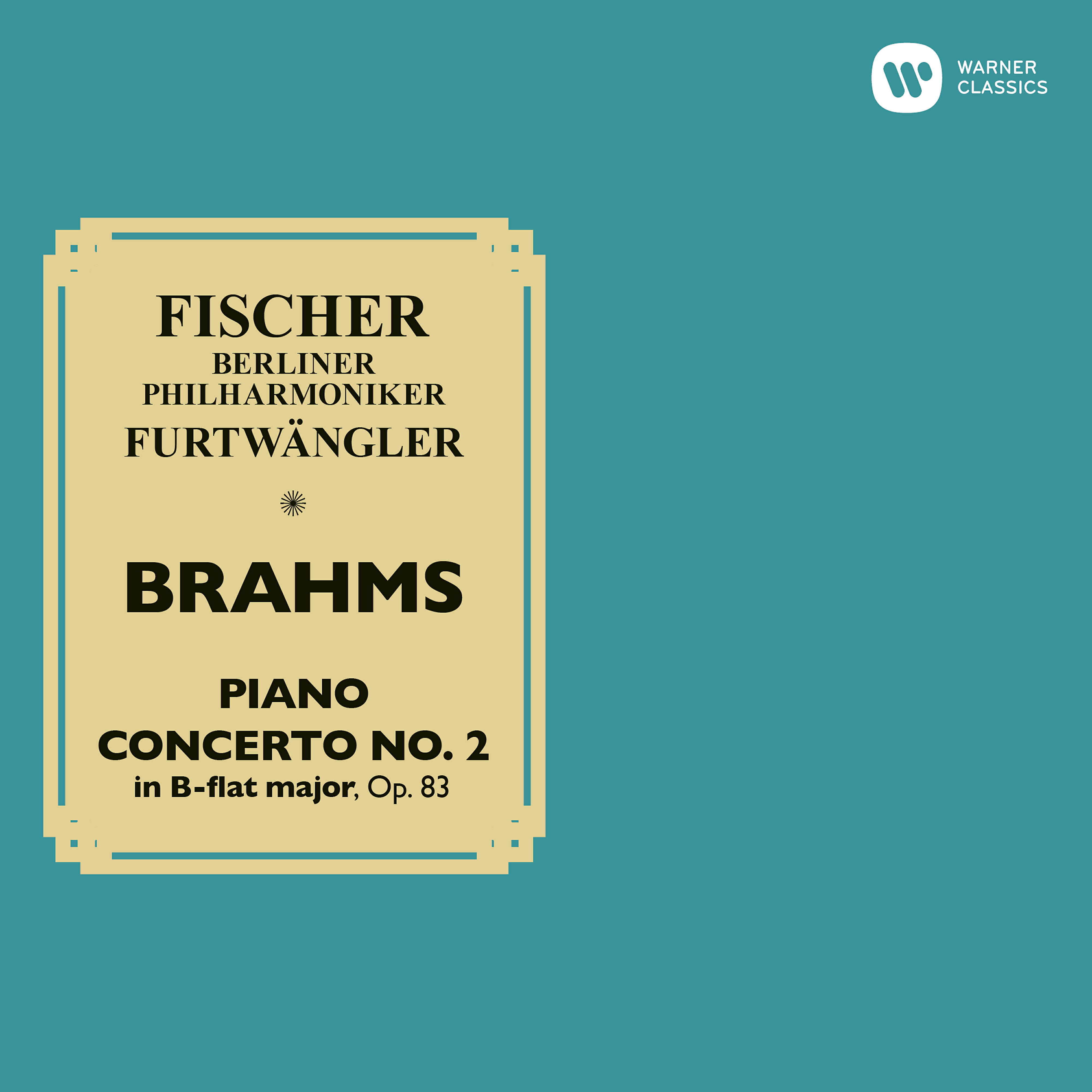 Edwin FIscher - Piano Concerto No. 2 in B-Flat Major, Op. 83: IV. Allegretto grazioso