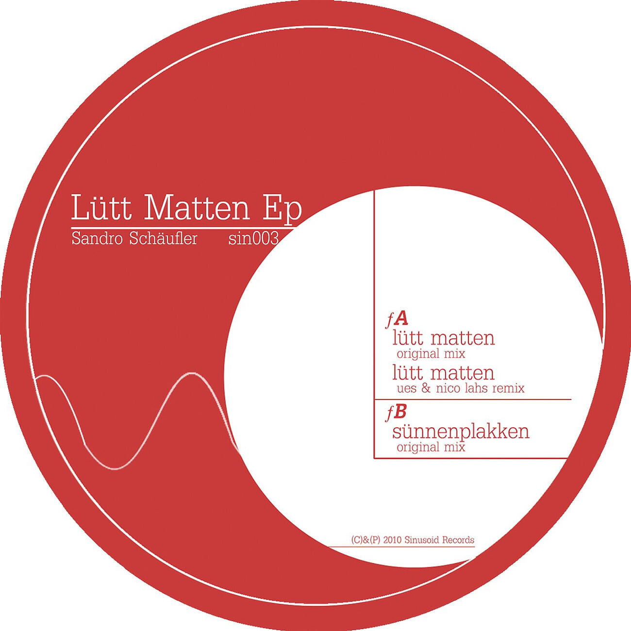 Sandro Schäufler - Lütt Matten (UES & Nico Lahs Remix)