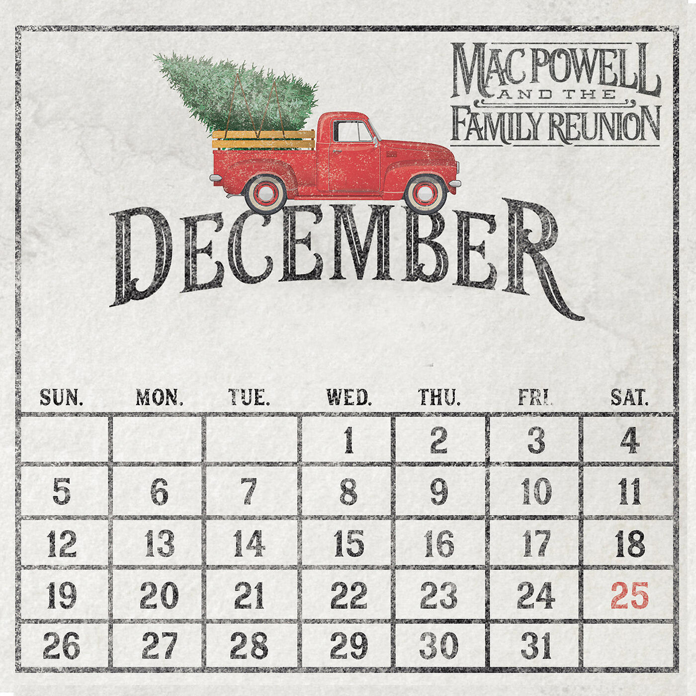 Mac Powell and the Family Reunion - Away in a Manger / Joy to the World