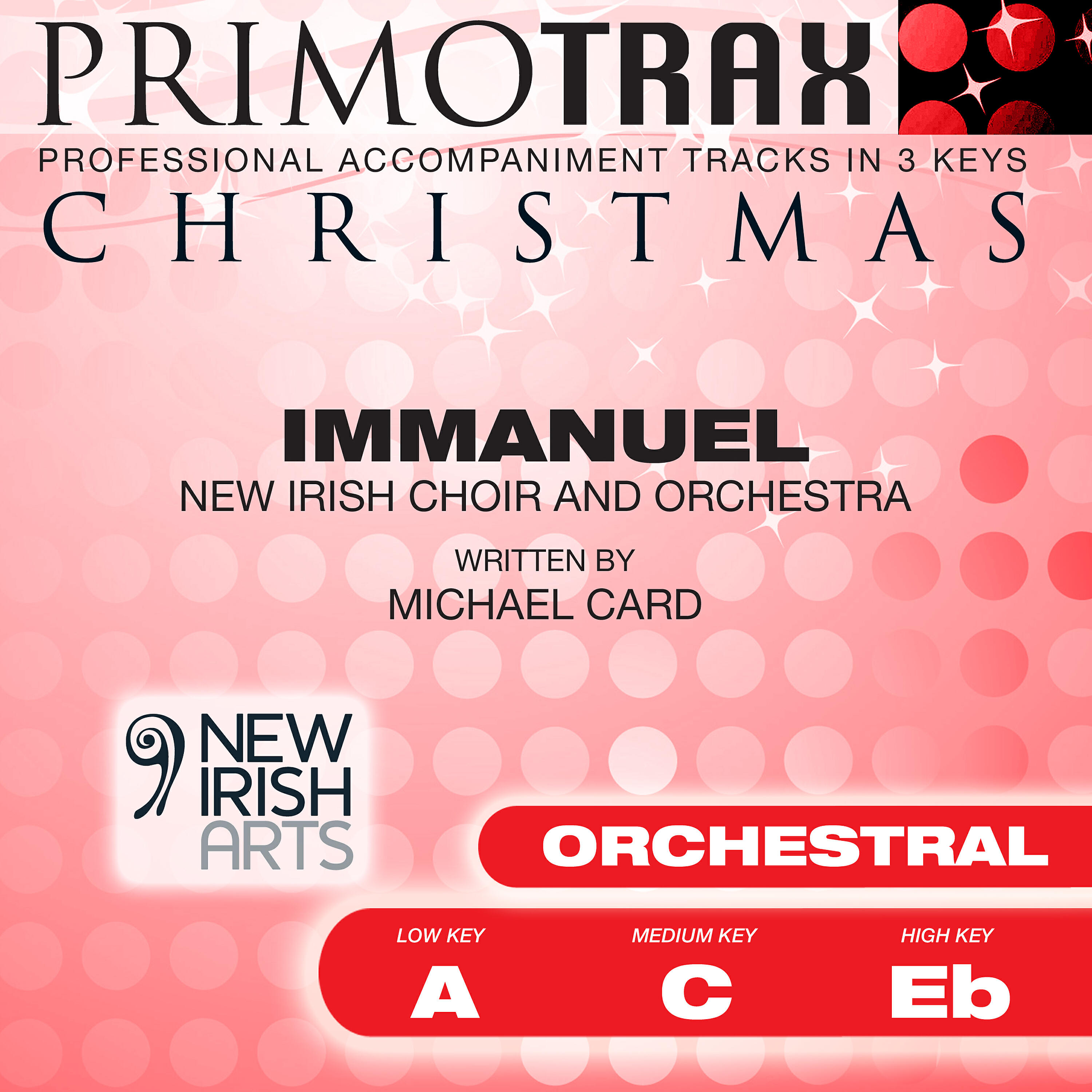 New Irish Choir - Immanuel (High Key - Eb - Orchestral Performance Backing Track)
