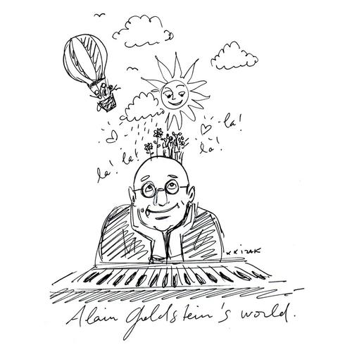 Постер альбома Alain Goldstein's world...