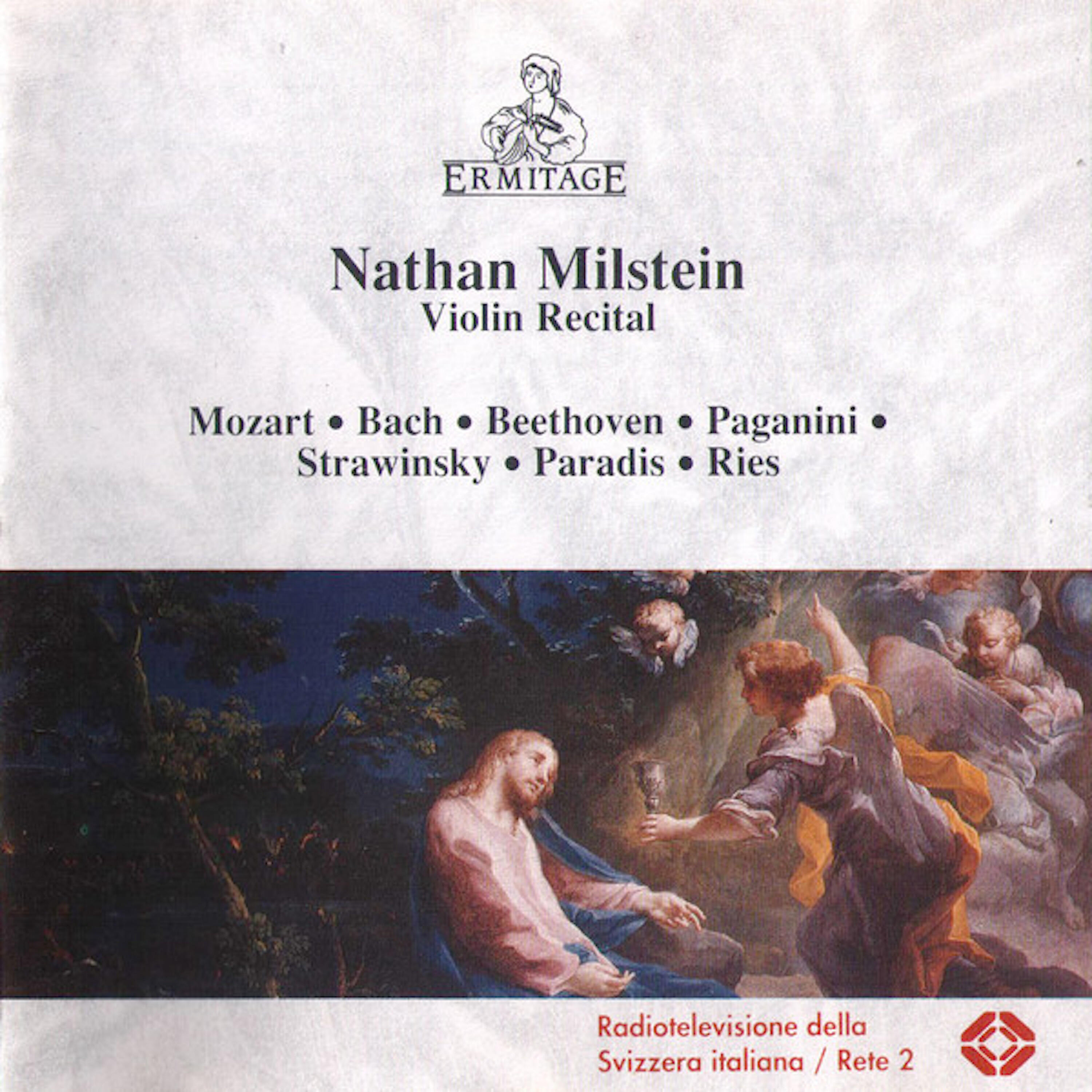 Nathan Milstein - Sonata in Fa Maggiore, Op. 24 