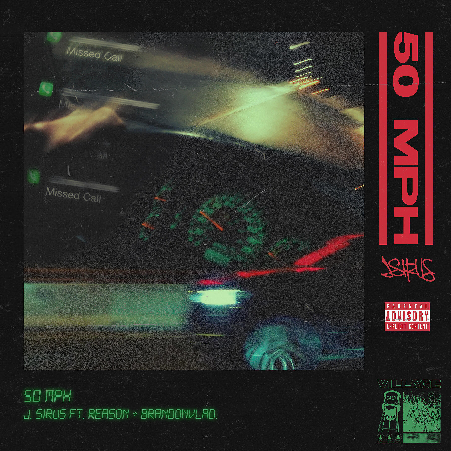 J. Sirus - 50 MPH (feat. Reason & brandonvlad.)