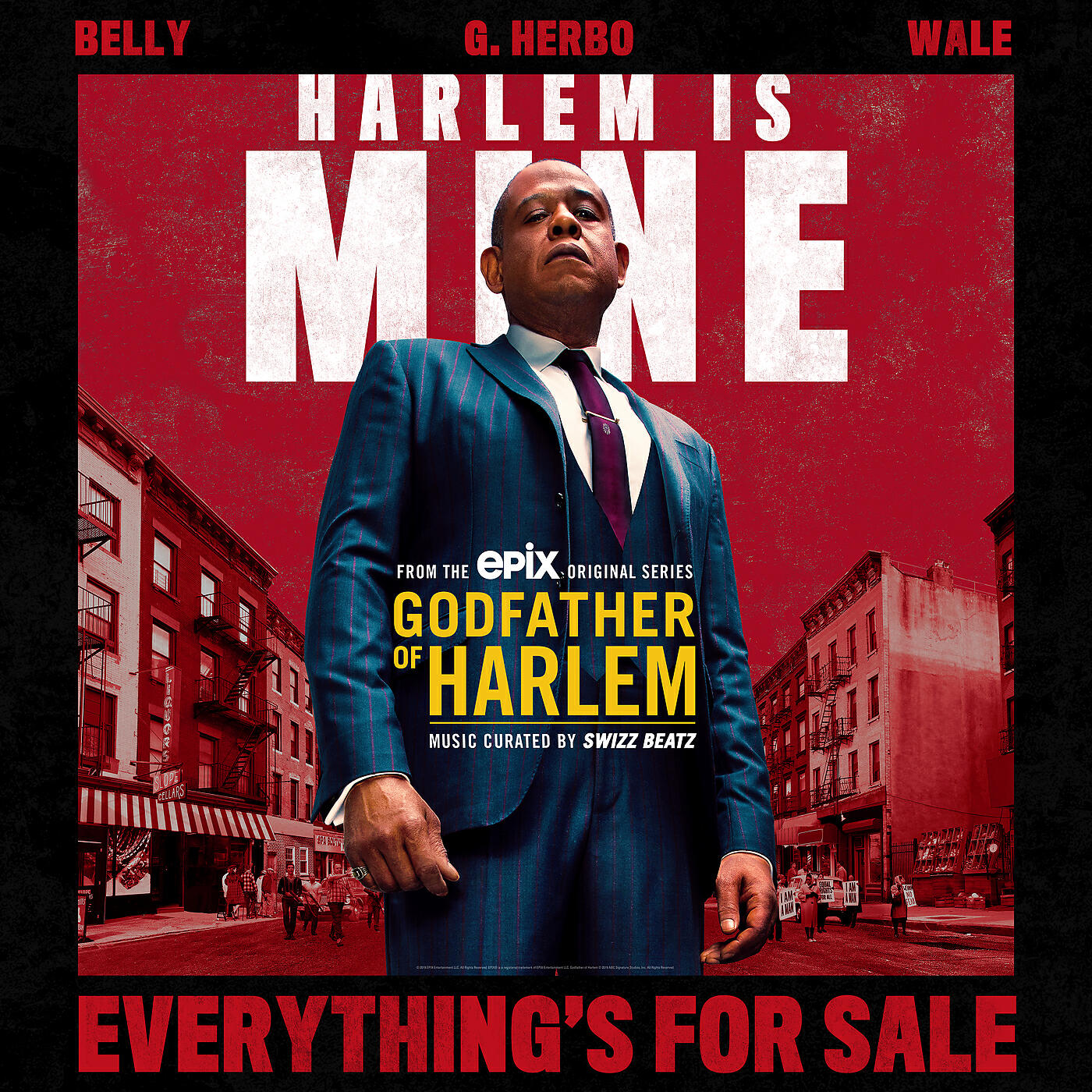 Godfather of Harlem, Belly, G Herbo, Wale - Everything's For Sale ноты