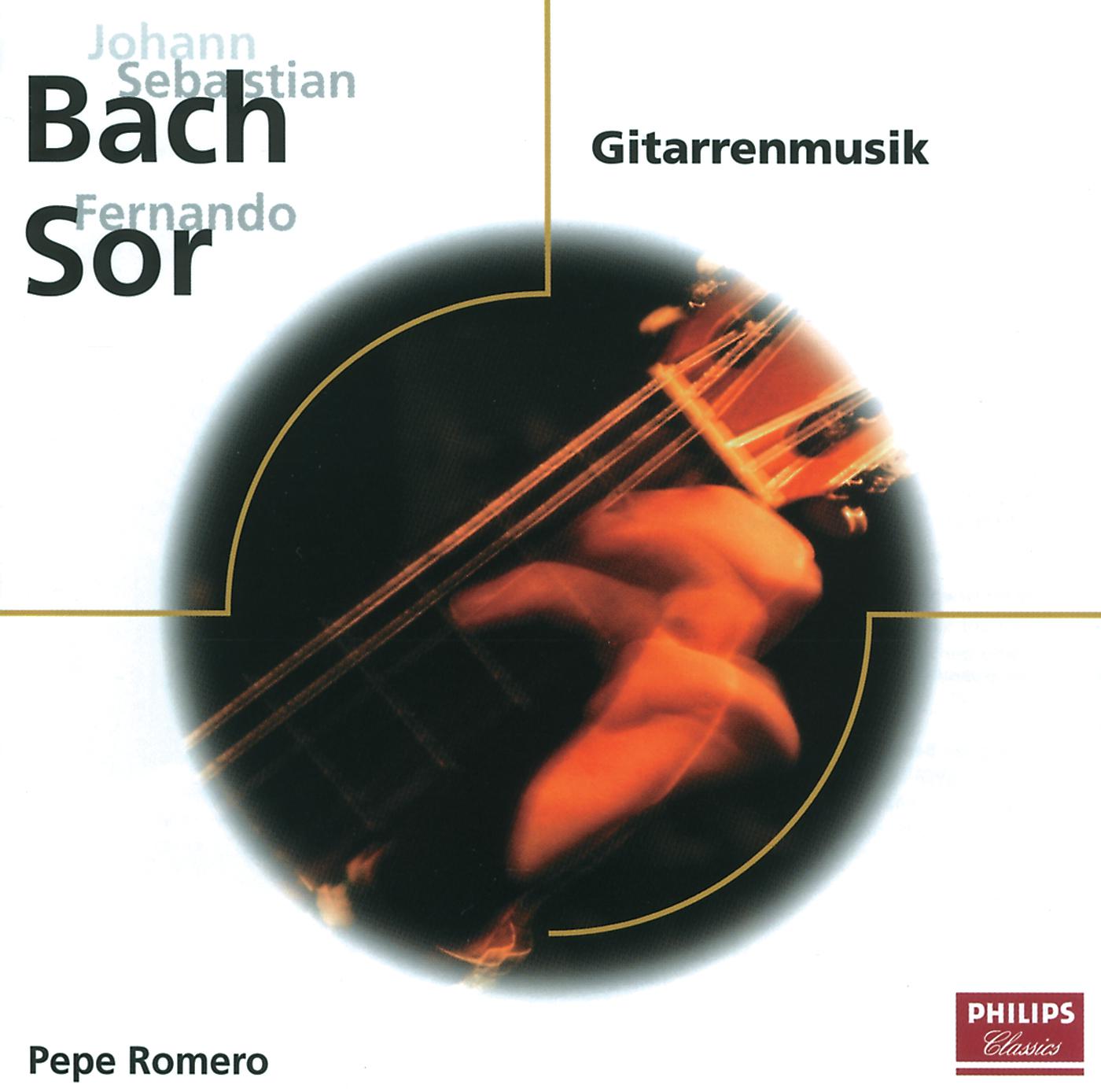 Постер альбома J.S. Bach: Gitarrenmusik