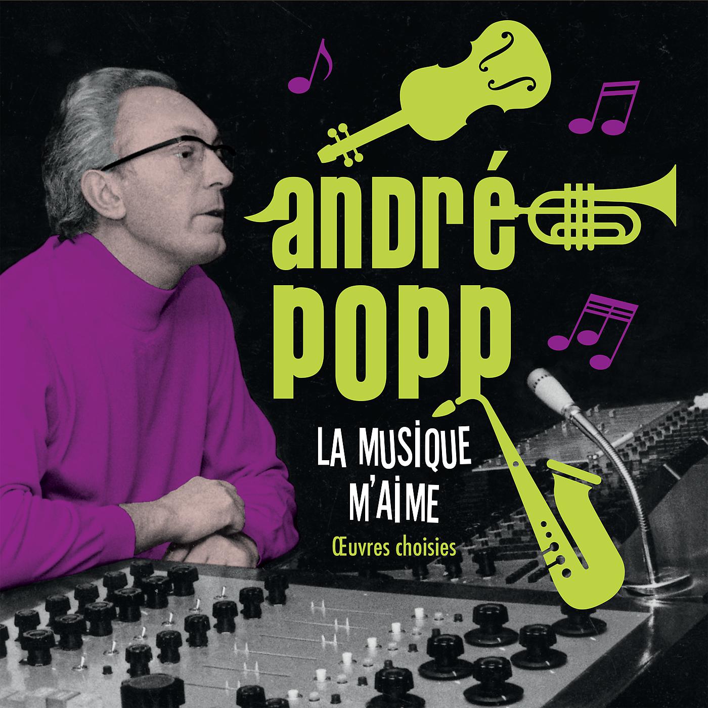 Постер альбома André Popp - La musique m'aime