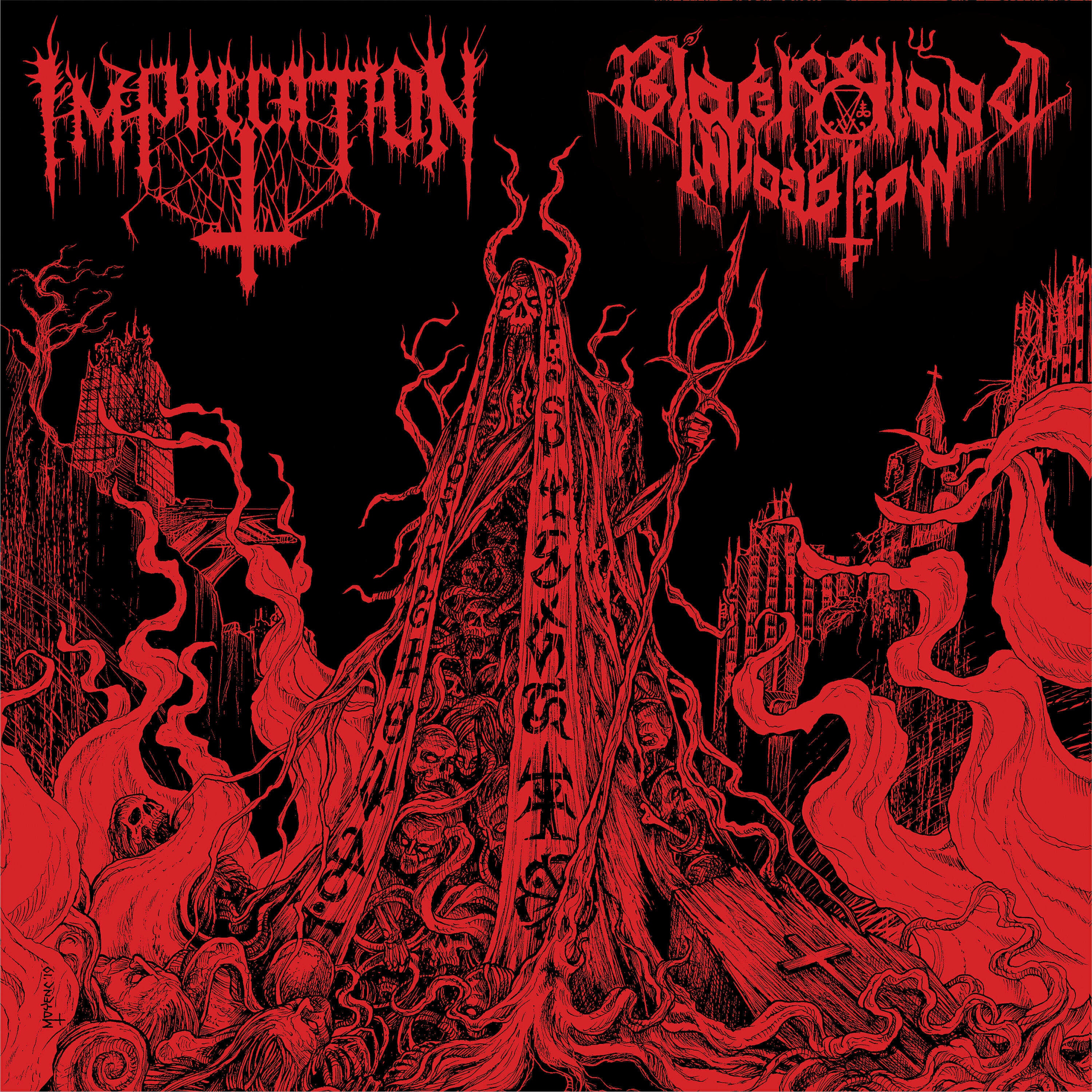 Imprecation - Swine Full of Maggots