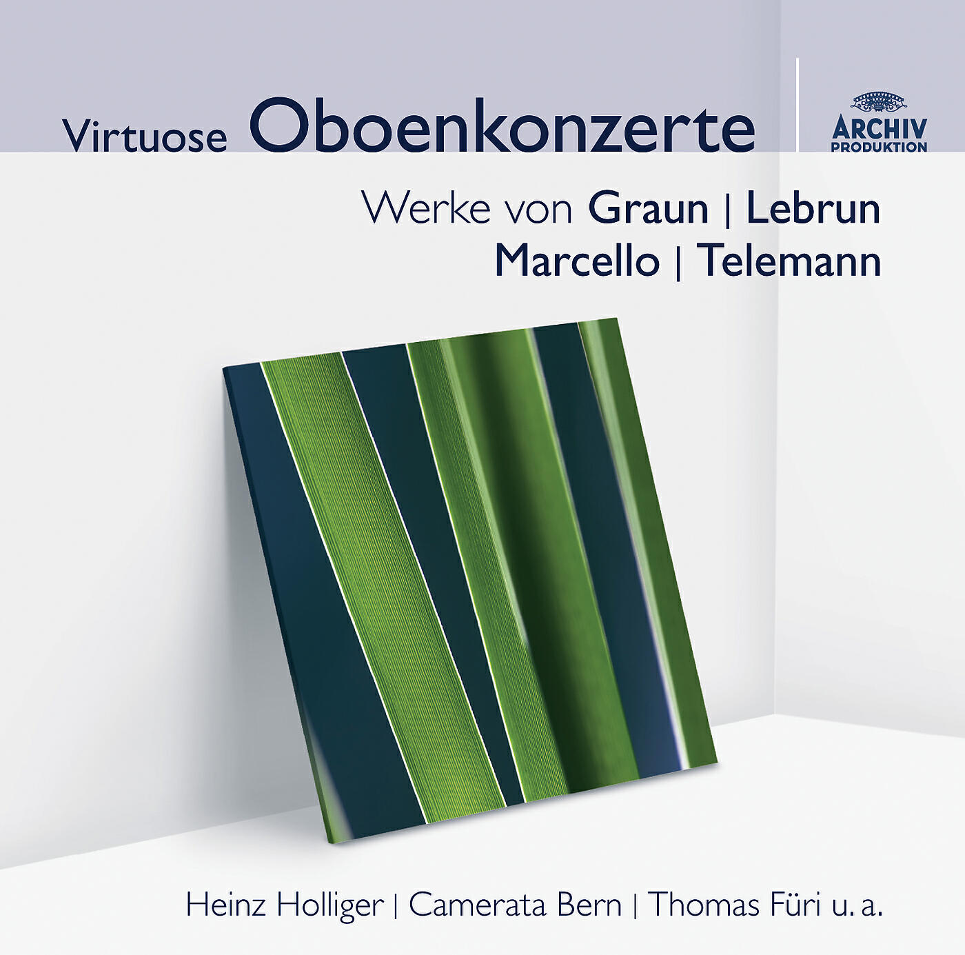Heinz Holliger - Telemann: Concerto for Oboe d'amore, Strings and Continuo in A major - Largo