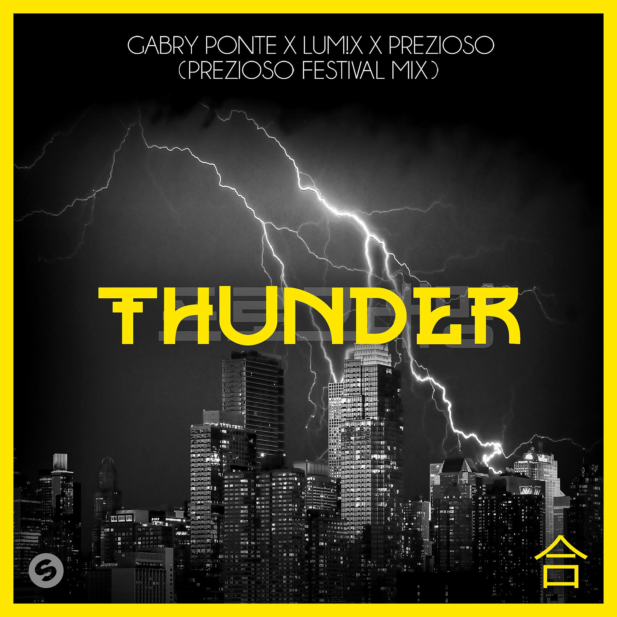 Постер альбома Thunder (Prezioso Festival Mix)