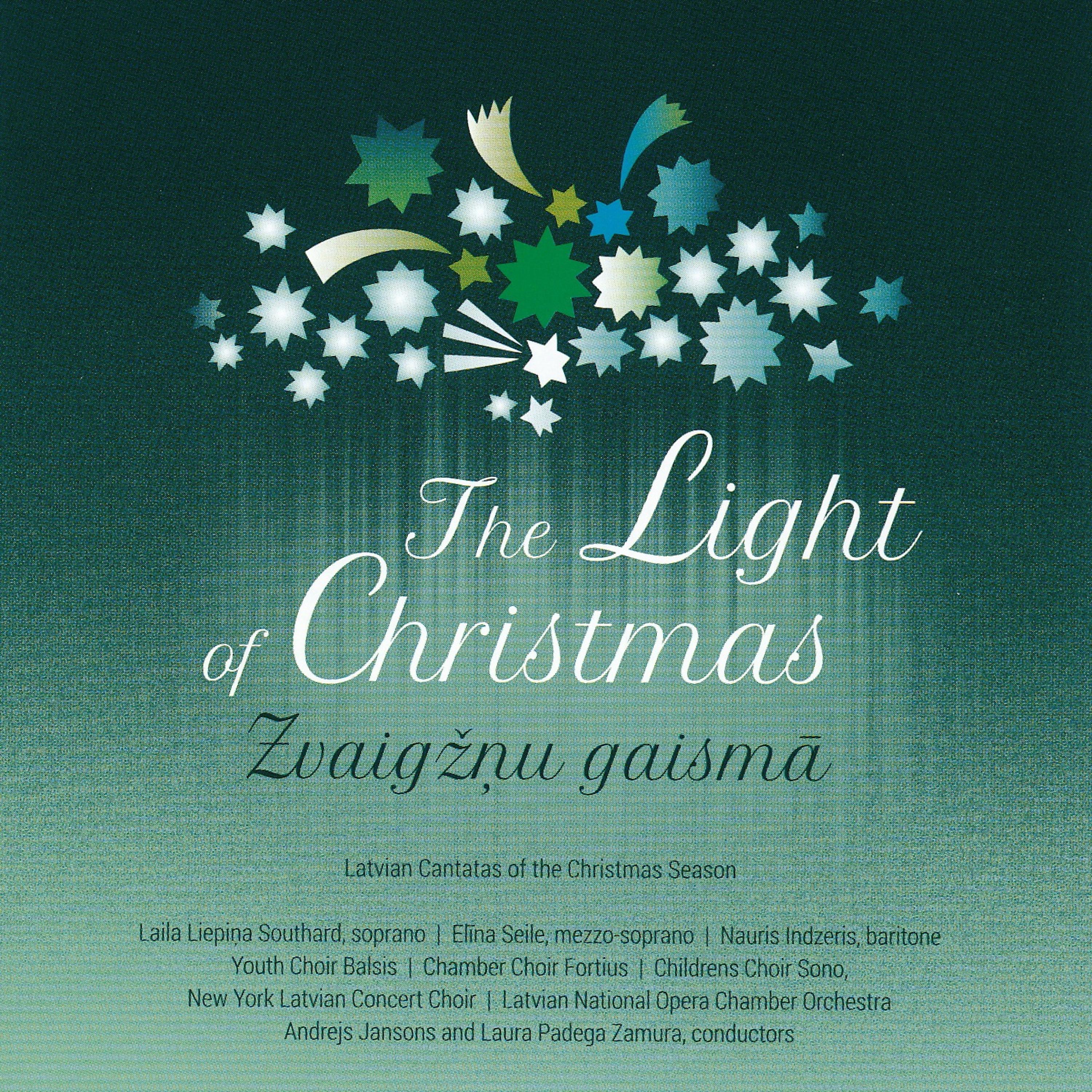 Постер альбома The Light of Christmas: Latvian Cantatas of the Christmas Season
