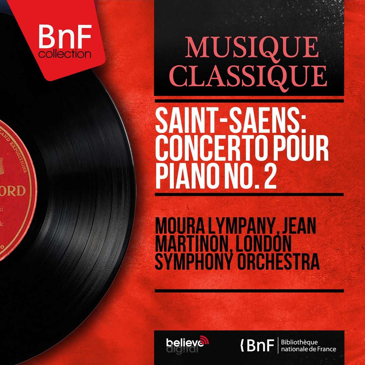 Постер альбома Saint-Saëns: Concerto pour piano No. 2 (Mono Version)