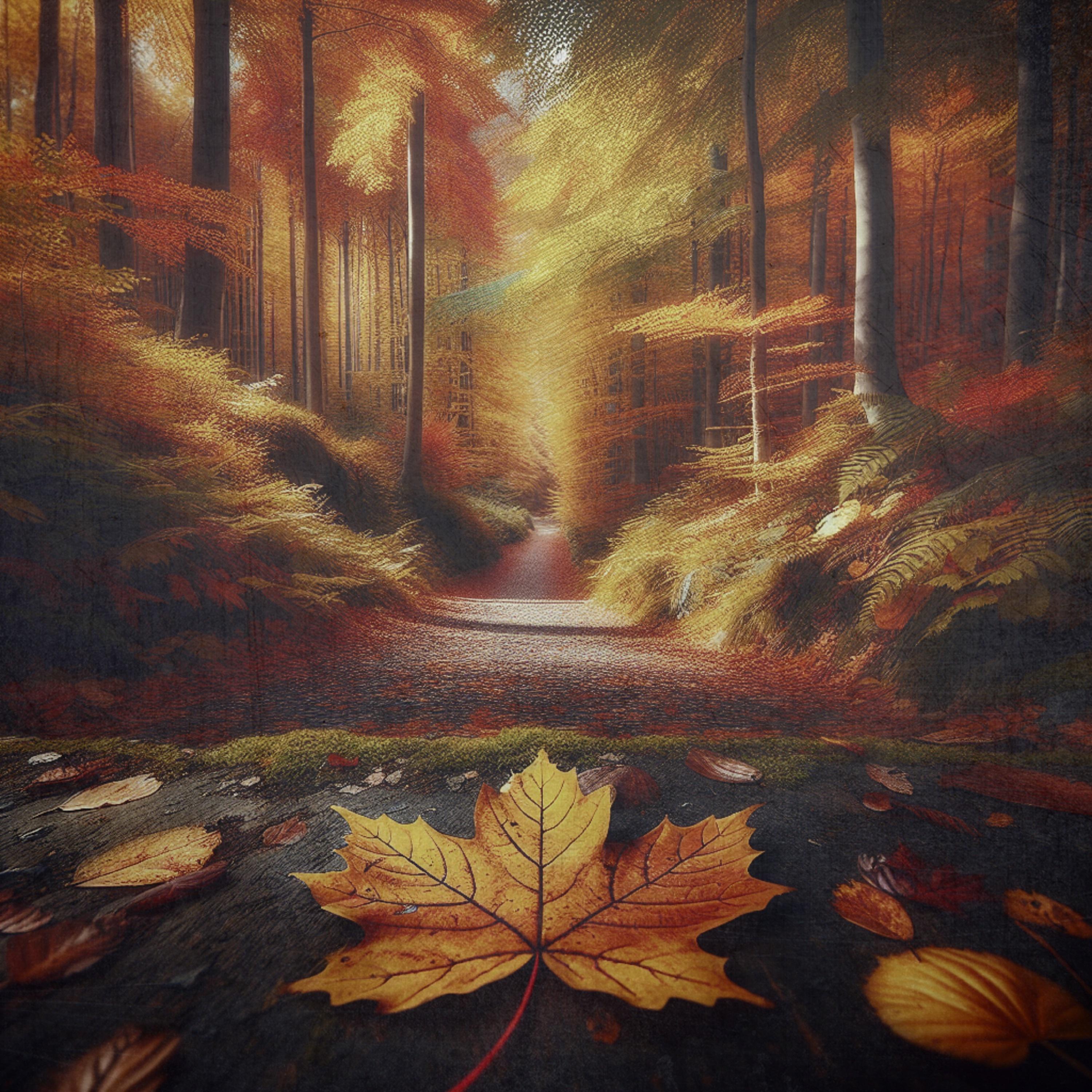 Постер альбома Along the Roads of Autumn