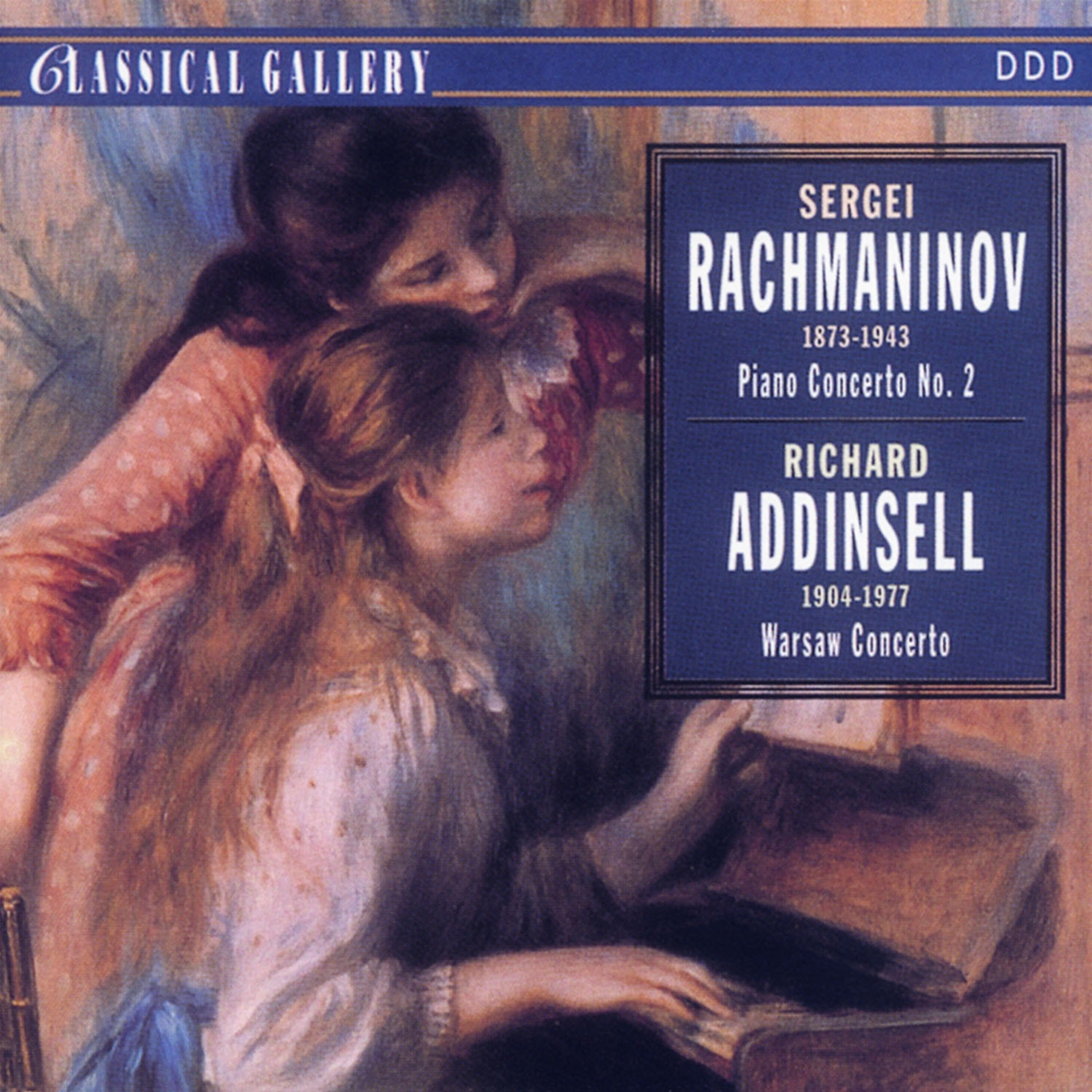 Постер альбома Rachmaninoff: Piano Concerto No. 2 - Addinsell: Warsaw Concerto