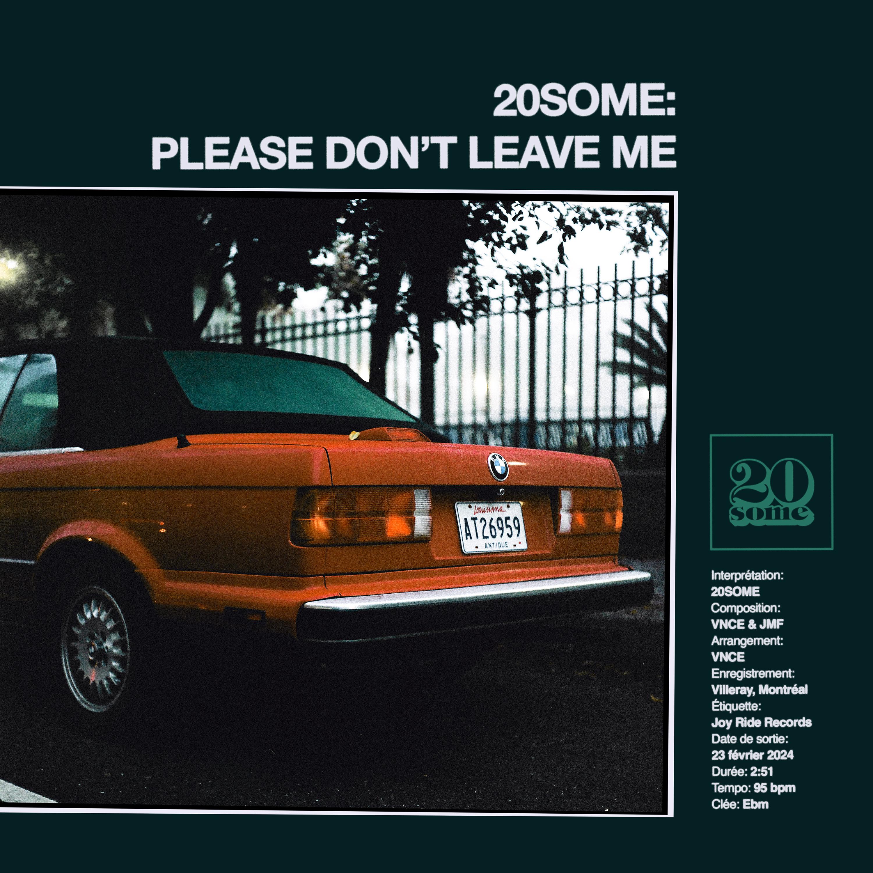 Постер альбома Please Don't Leave Me