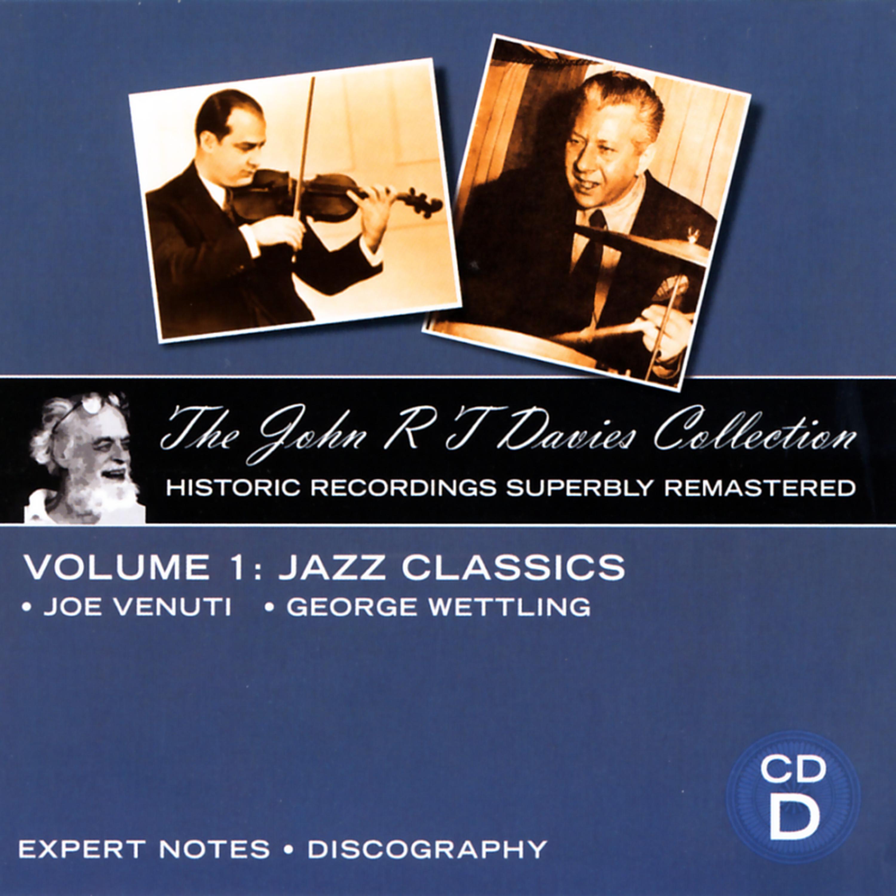 Постер альбома The John R T Davies Collection - Volume 1: Jazz Classics (CD D)