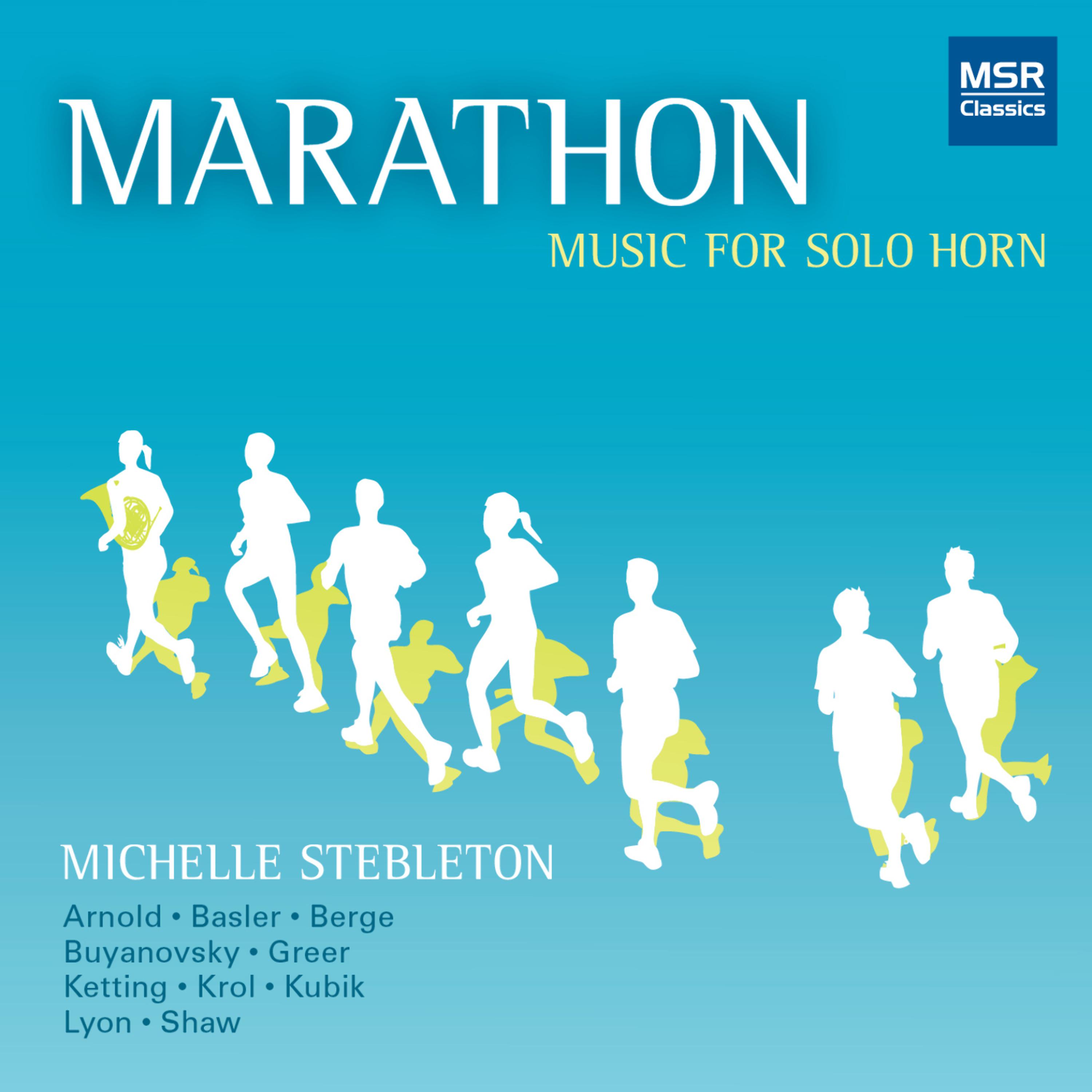 Постер альбома Marathon - Music for Horn Solo
