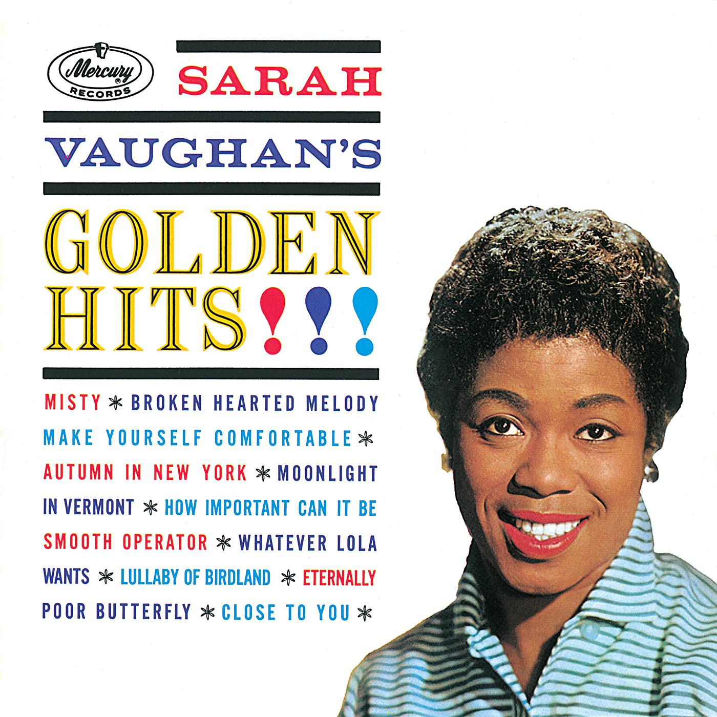 Постер альбома Sarah Vaughan's Golden Hits