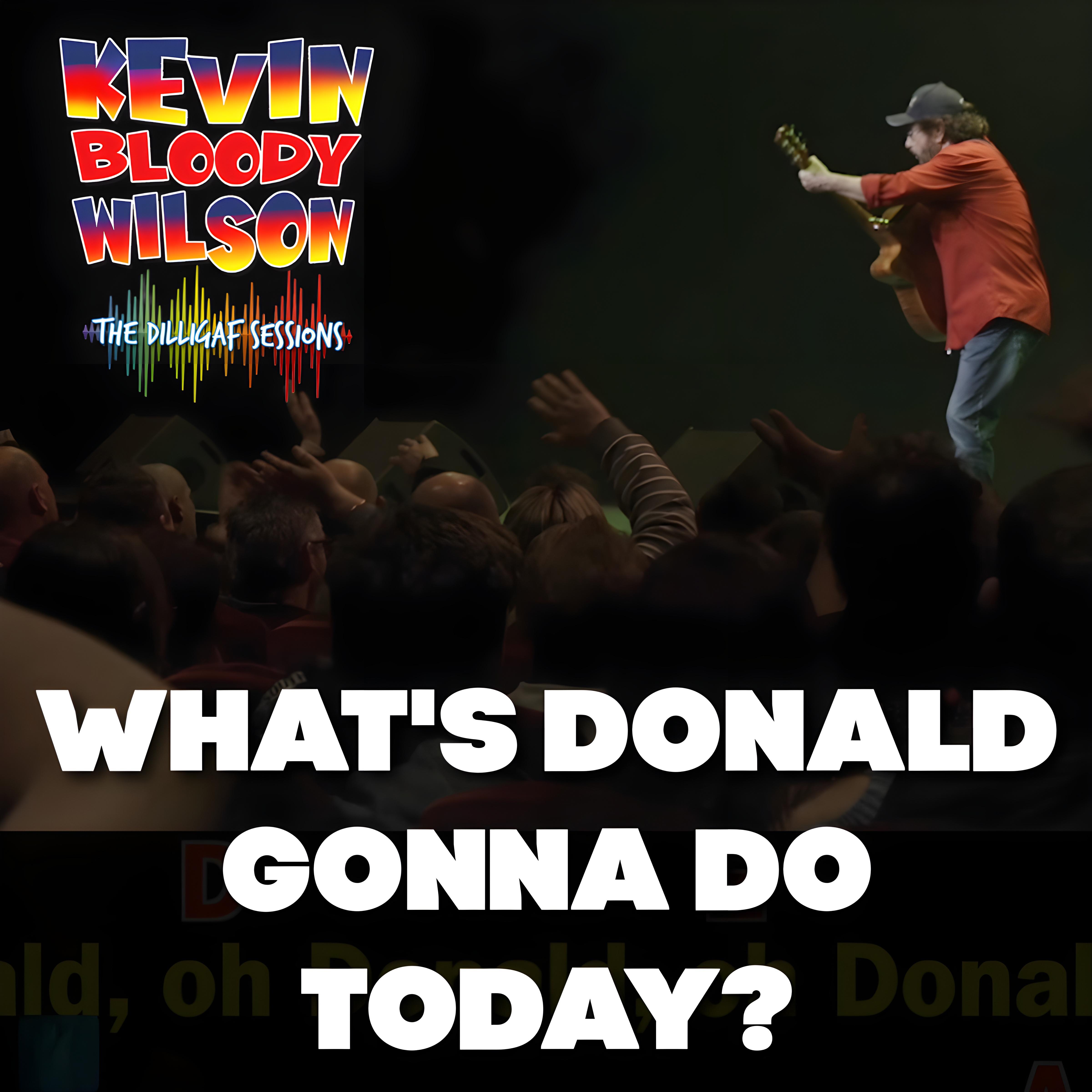 Постер альбома What's Donald Gonna Do Today?