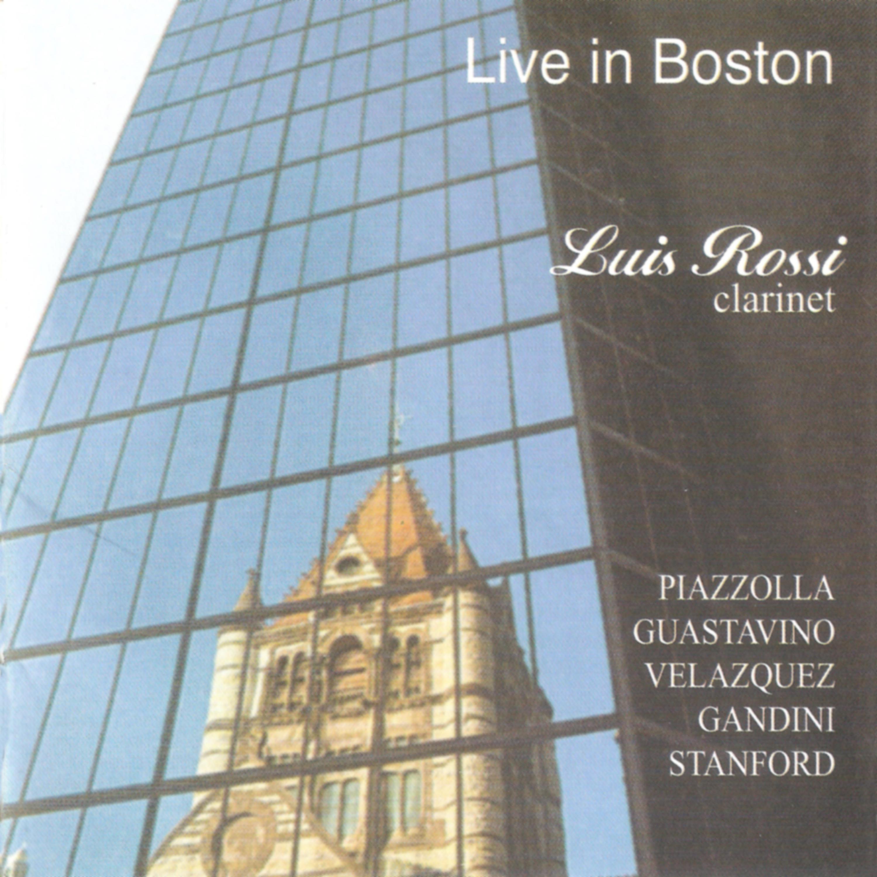 Постер альбома Luis Rossi (Live in Boston)