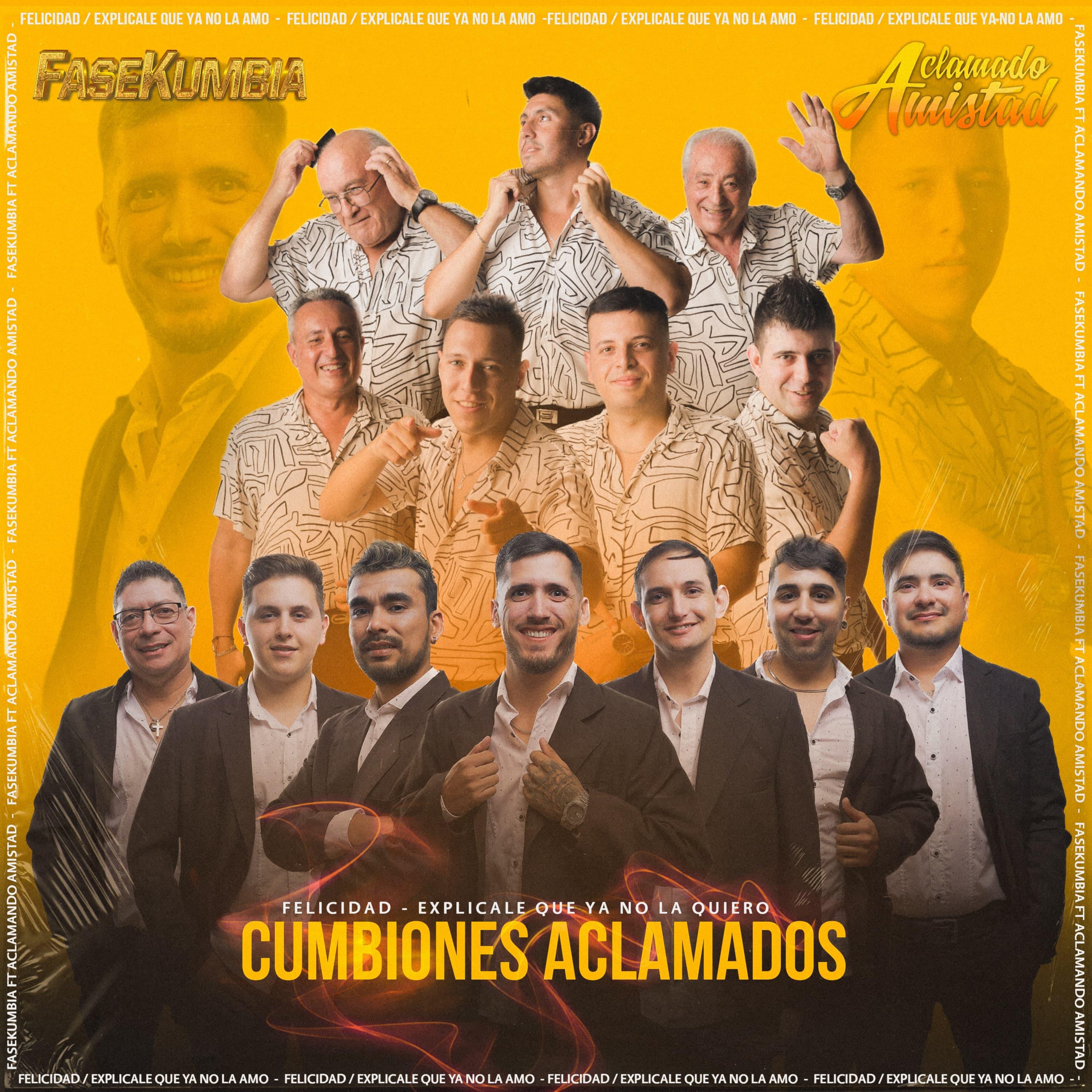 Постер альбома Cumbiones Aclamados / Felicidad / Explícale Que Ya No la Quiero
