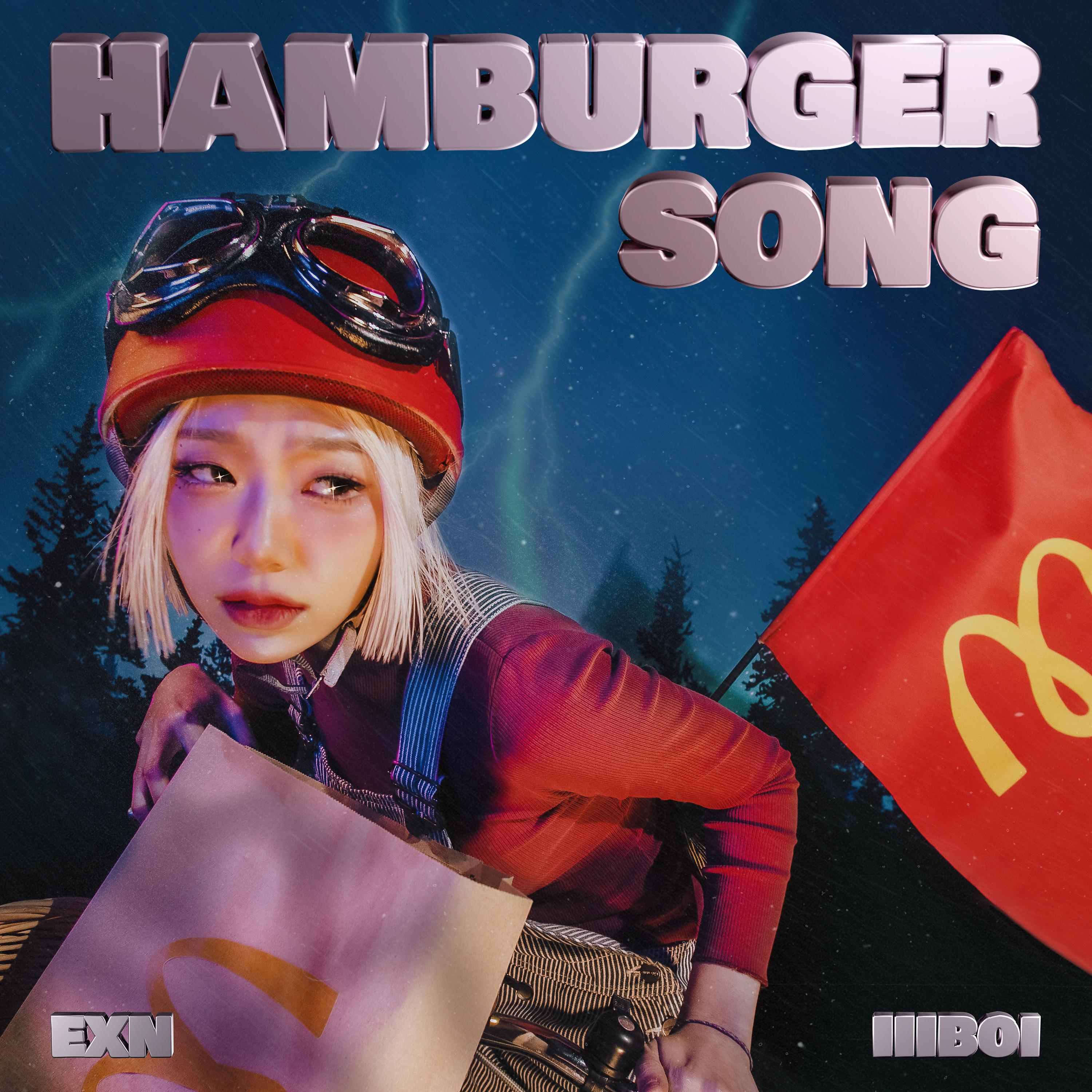 Постер альбома HAMBURGER SONG (feat. lIlBOI)