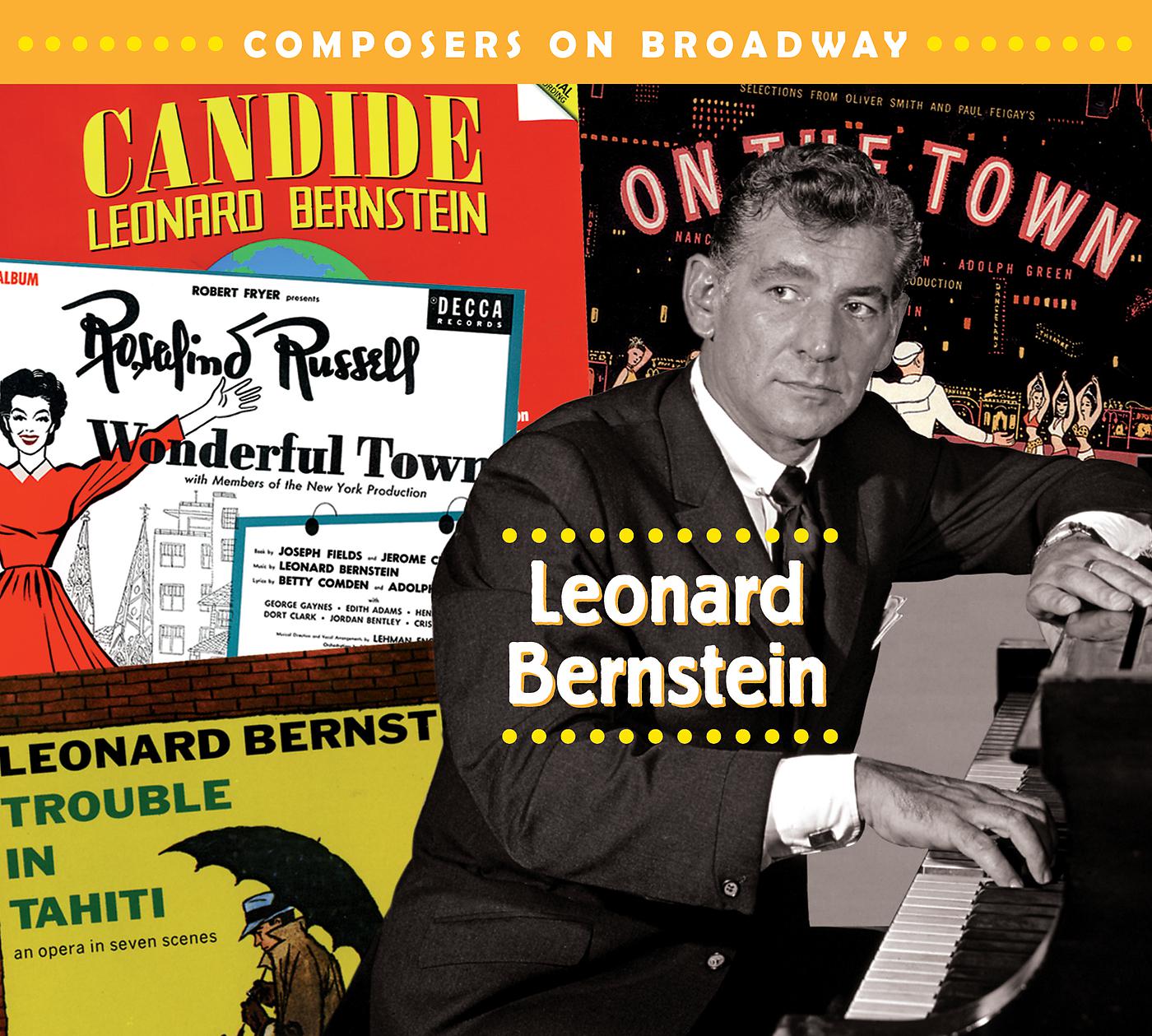 Постер альбома Composers On Broadway: Leonard Bernstein