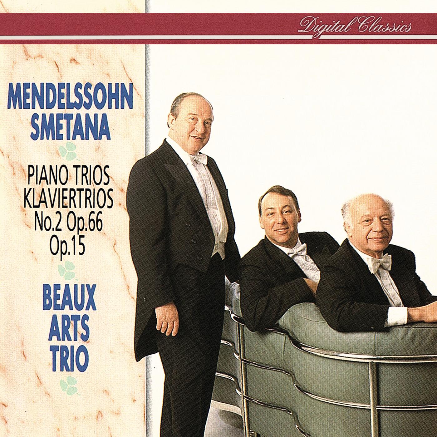 Постер альбома Mendelssohn & Smetana: Piano Trios