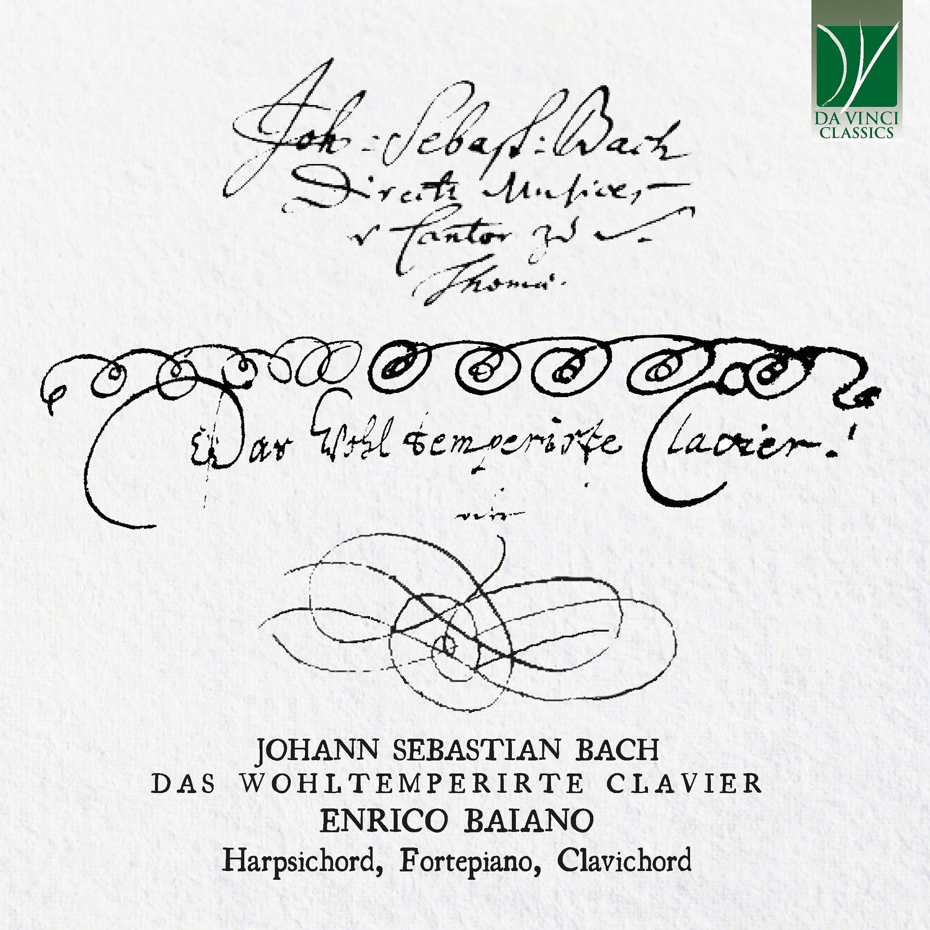 Постер альбома Johann Sebastian Bach: Das Wohltemperierte Clavier