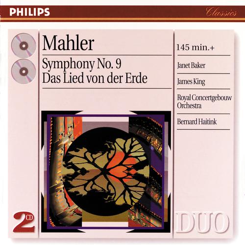 Постер альбома Mahler: Symphony No.9; Das Lied von der Erde