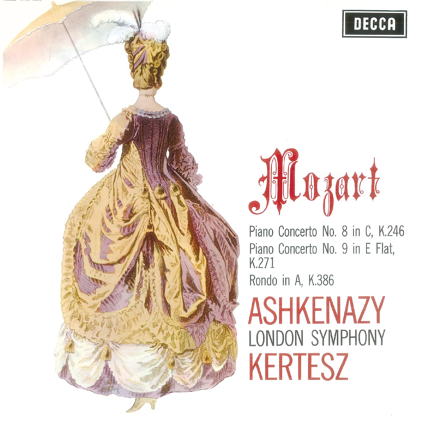 Постер альбома Mozart: Piano Concertos Nos. 8 & 9; Rondo, K.386
