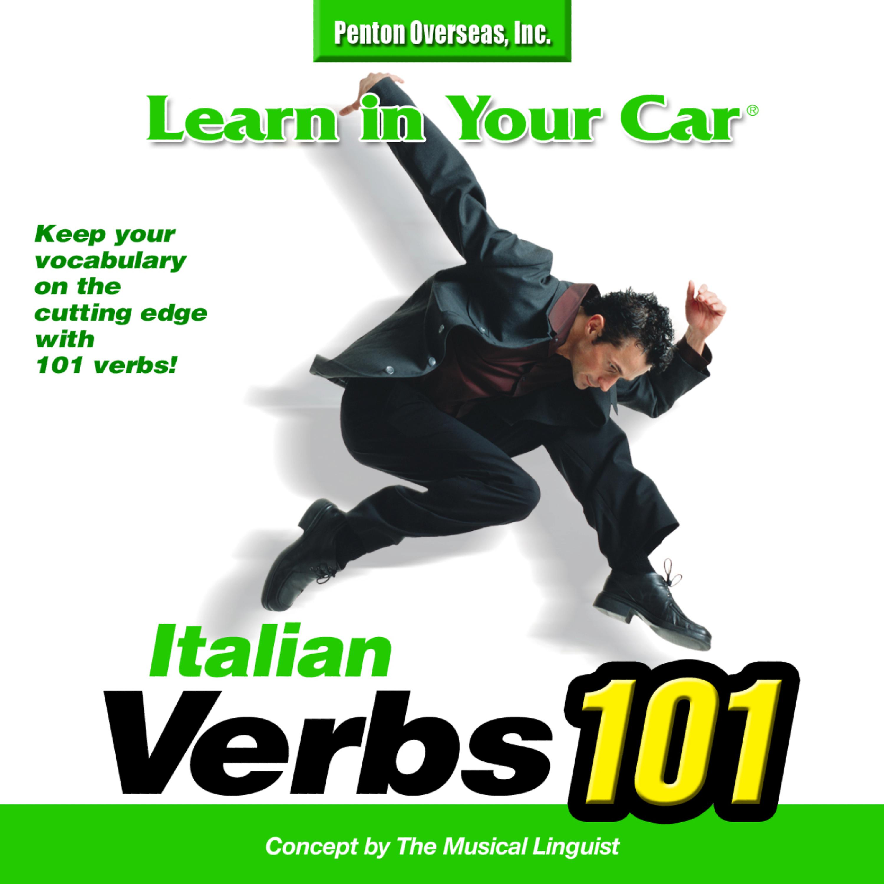 Постер альбома Learn In Your Car: Verbs 101 Italian