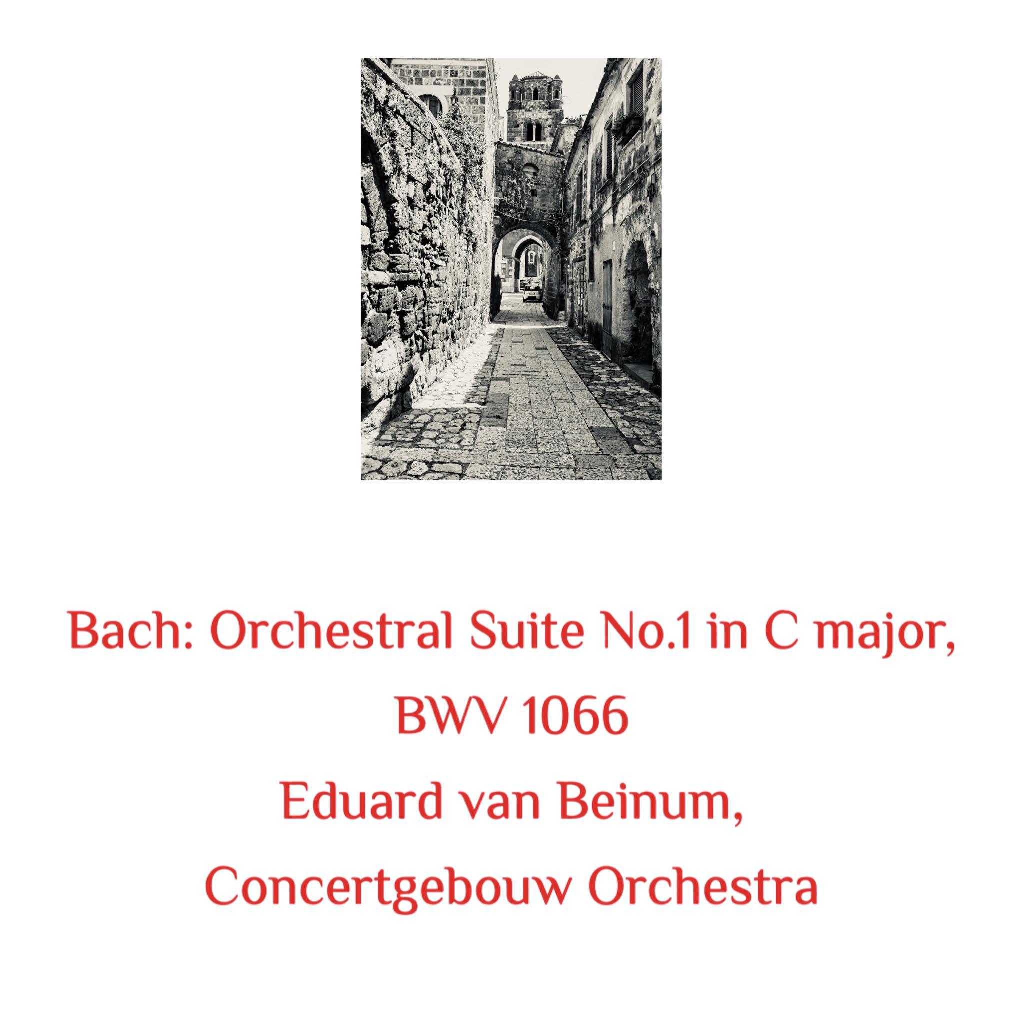 Постер альбома Bach: Orchestral Suite No.1 in C Major, BWV 1066